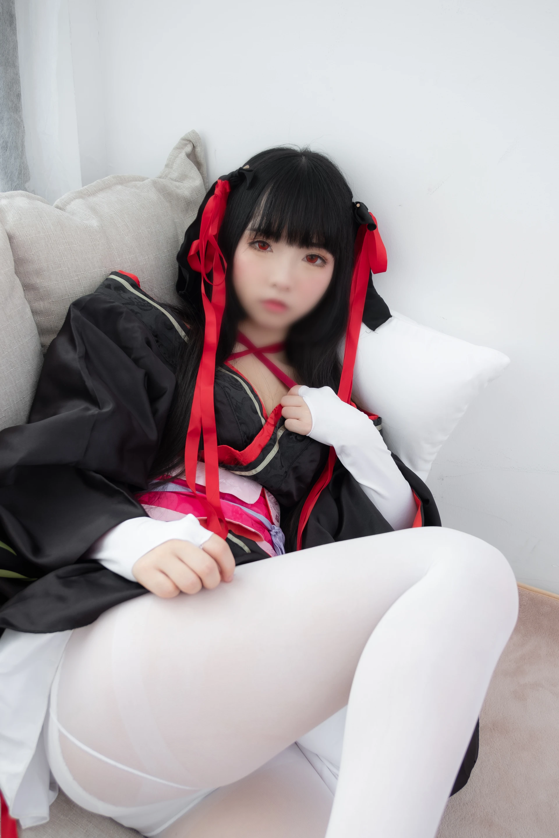 爱花写真 ALPHA-004 [75P-699M]COS, 森萝财团, 爱花写真, 白丝, 美腿