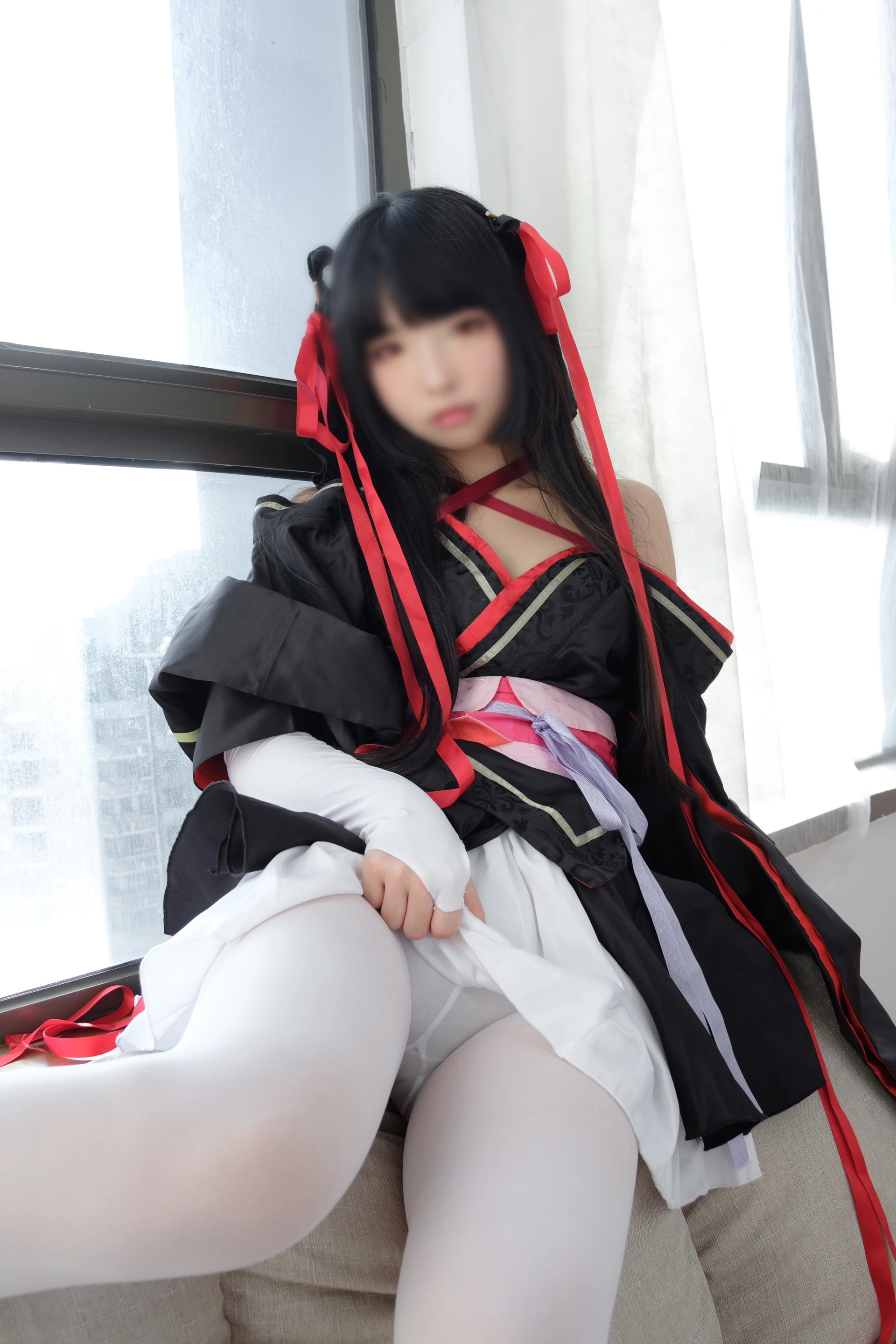 爱花写真 ALPHA-004 [75P-699M]COS, 森萝财团, 爱花写真, 白丝, 美腿
