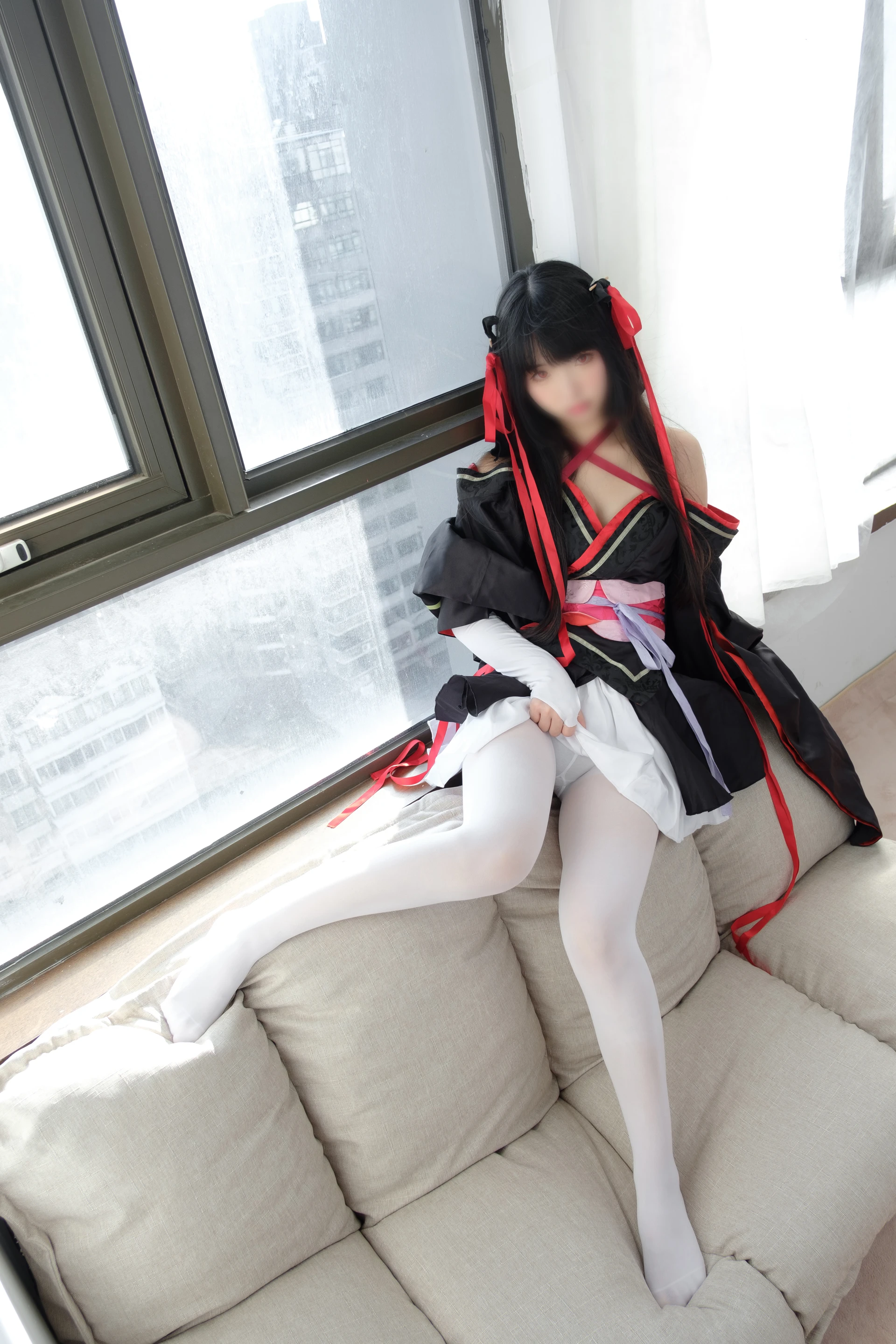 爱花写真 ALPHA-004 [75P-699M]COS, 森萝财团, 爱花写真, 白丝, 美腿