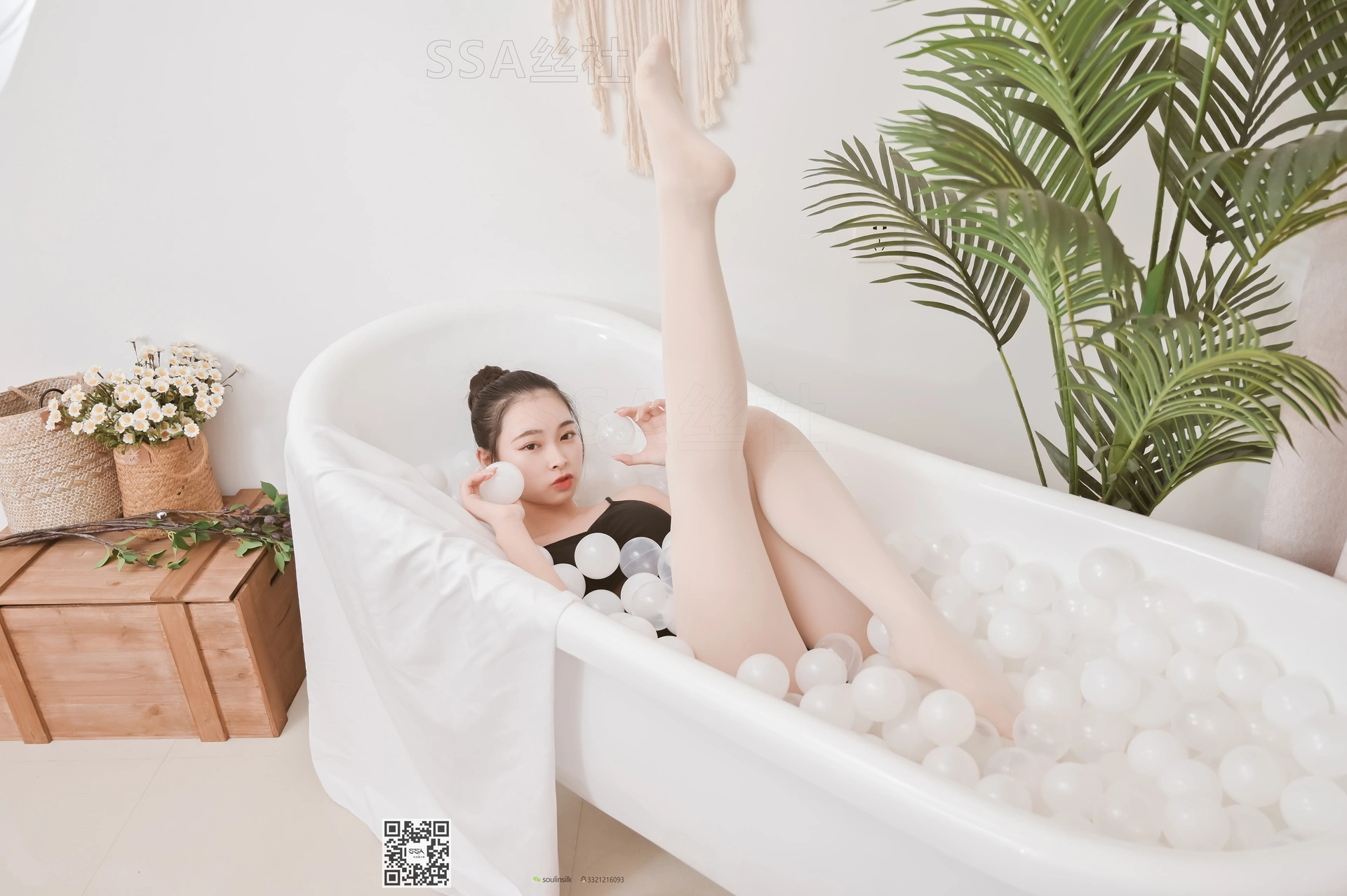SSA丝社 超清写真 NO.108 文娟 腿模文娟劈个叉都是爱你的形状[148P-1.45GB]