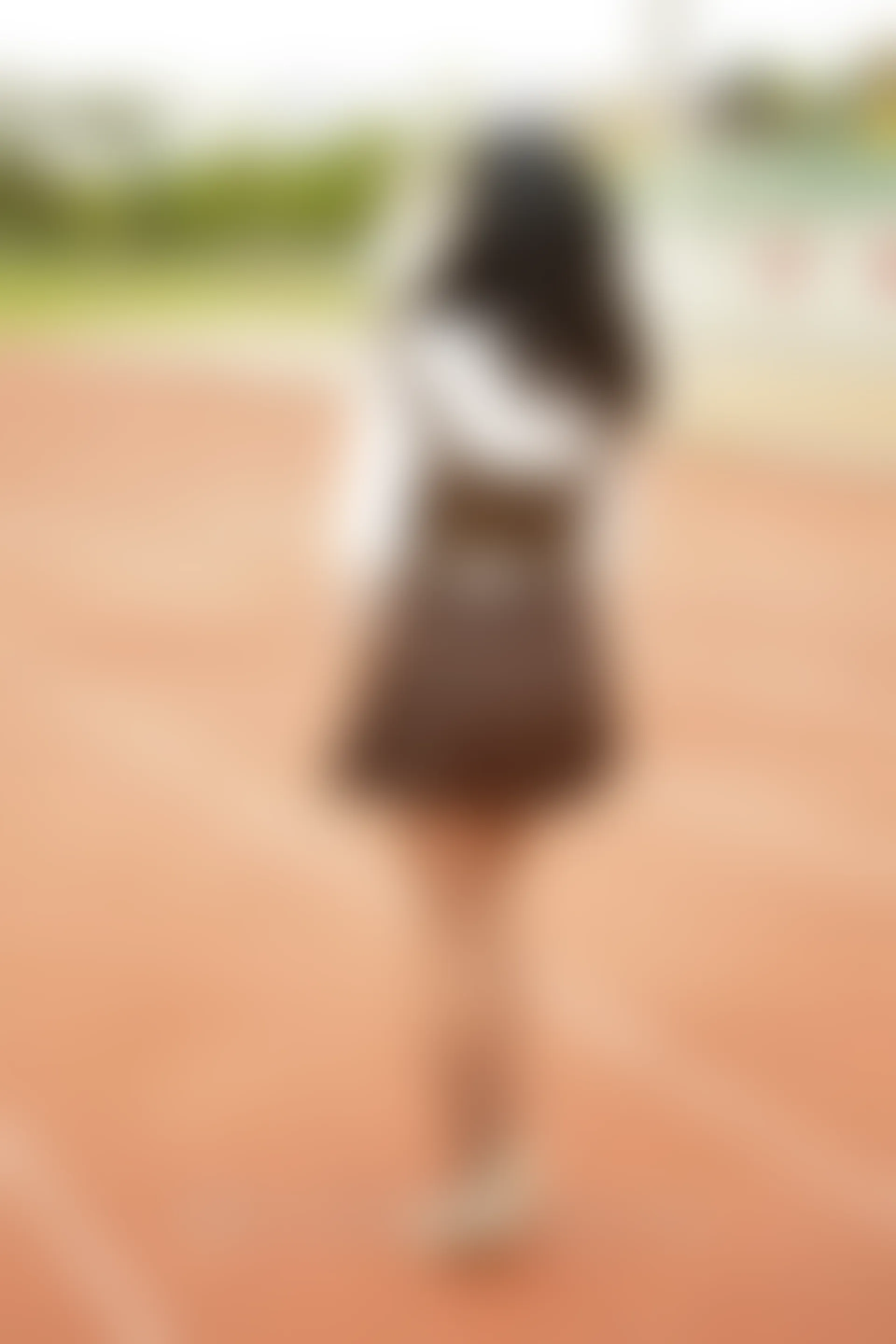 初夏女神 NO.056 点点~【咖啡JK】秋意浓，这该是秋天拥有的颜色[140P-1V-3.33G]
