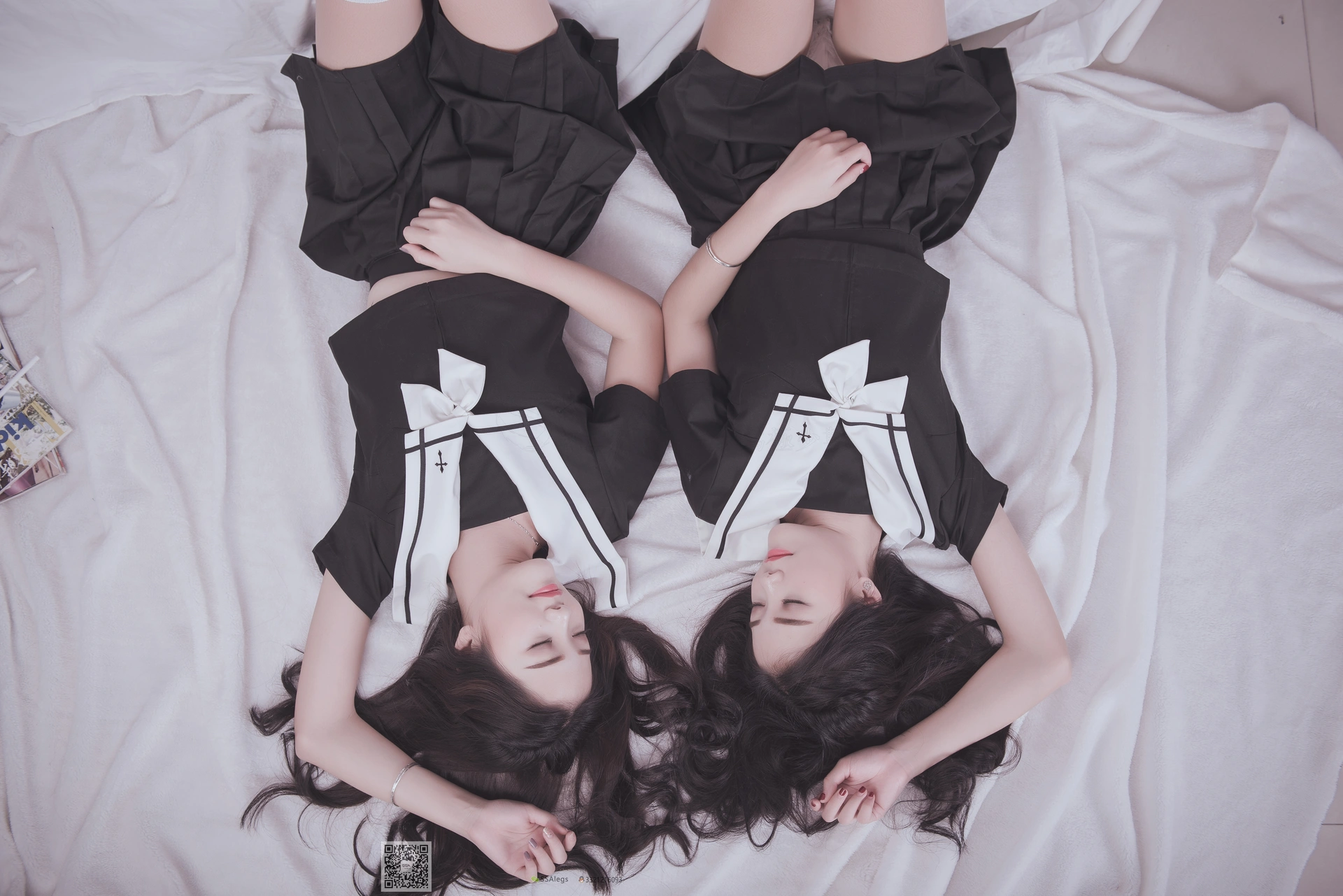 SSA丝社 超清写真 NO.028 青青姐妹 姐妹花的JK情[85P-928MB]