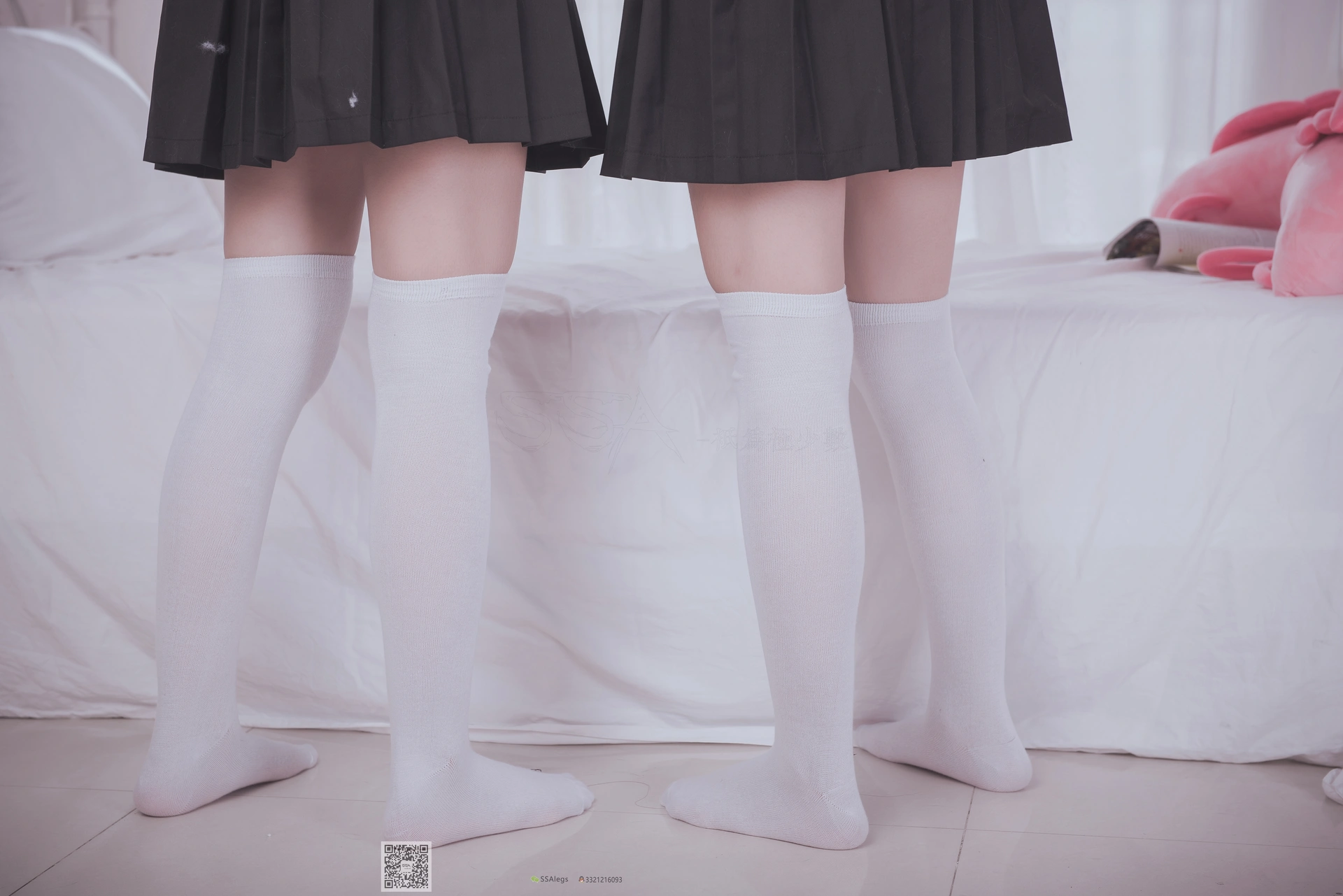 SSA丝社 超清写真 NO.028 青青姐妹 姐妹花的JK情[85P-928MB]