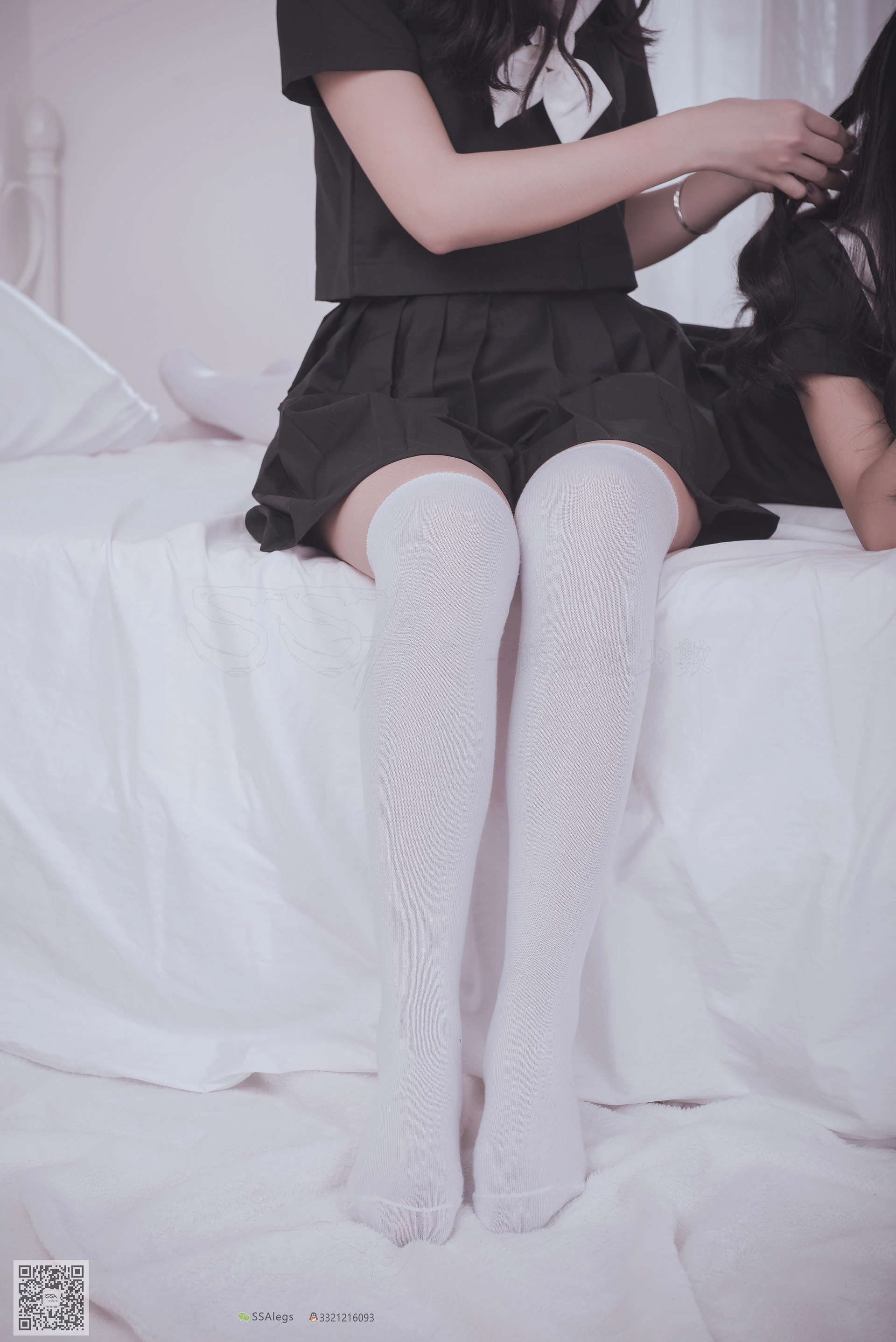 SSA丝社 超清写真 NO.028 青青姐妹 姐妹花的JK情[85P-928MB]
