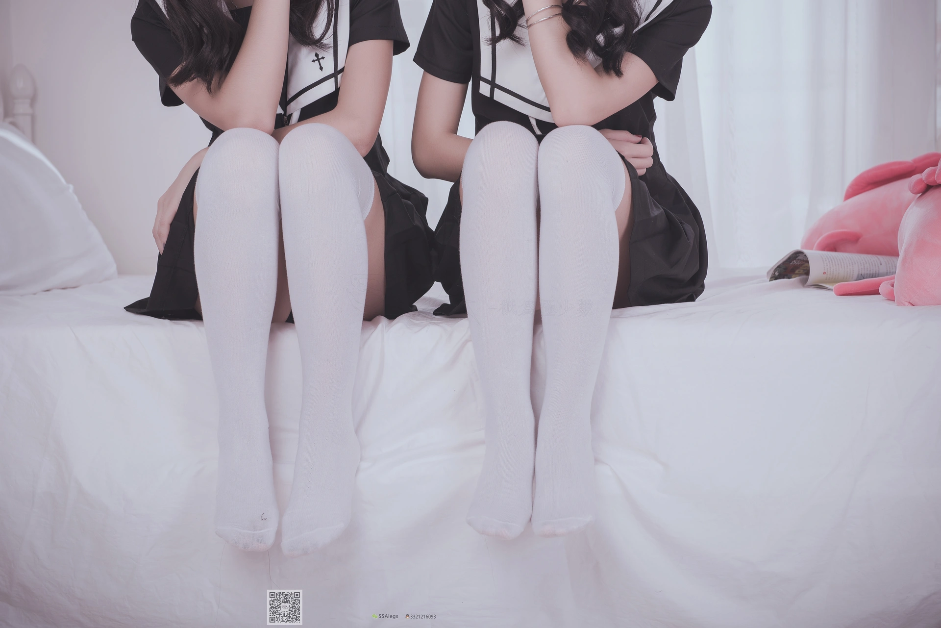 SSA丝社 超清写真 NO.028 青青姐妹 姐妹花的JK情[85P-928MB]