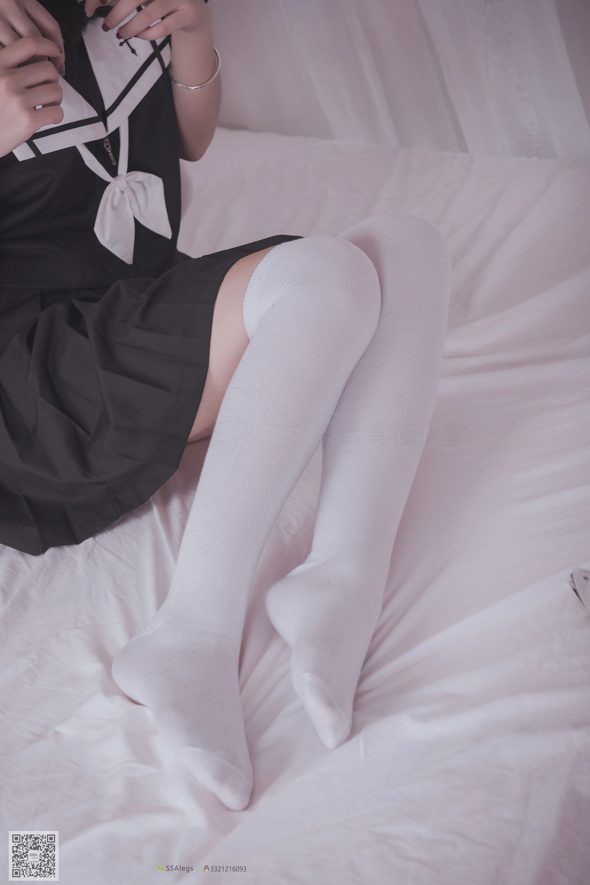 SSA丝社 超清写真 NO.028 青青姐妹 姐妹花的JK情[85P-928MB]