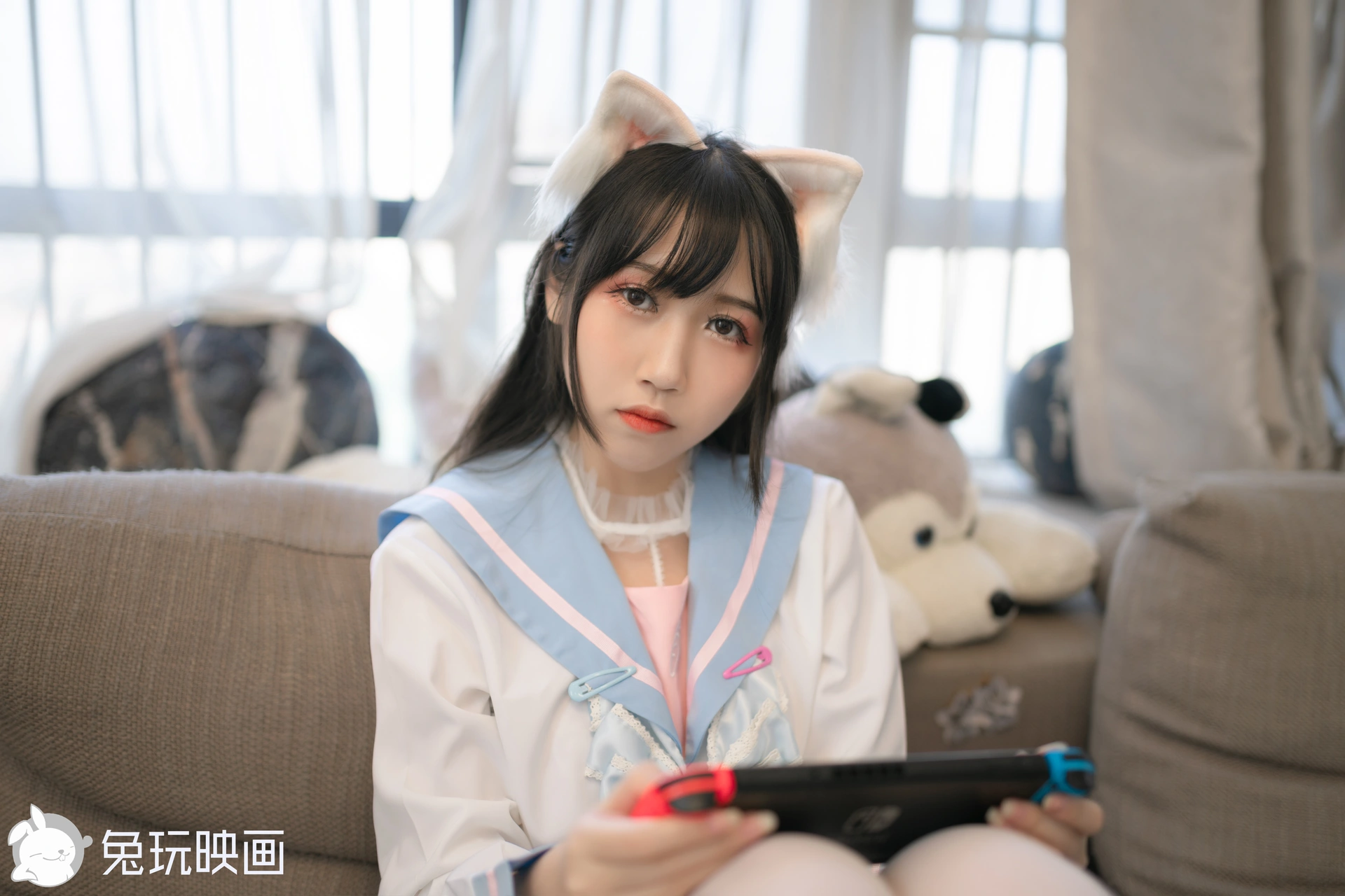 D63.002 兔玩映画 JK猫耳小姐姐 [47P-568MB]