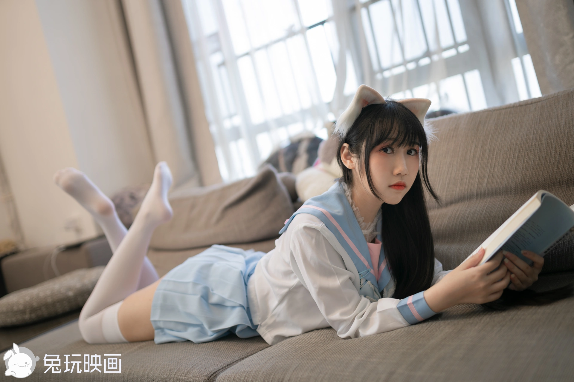 D63.002 兔玩映画 JK猫耳小姐姐 [47P-568MB]