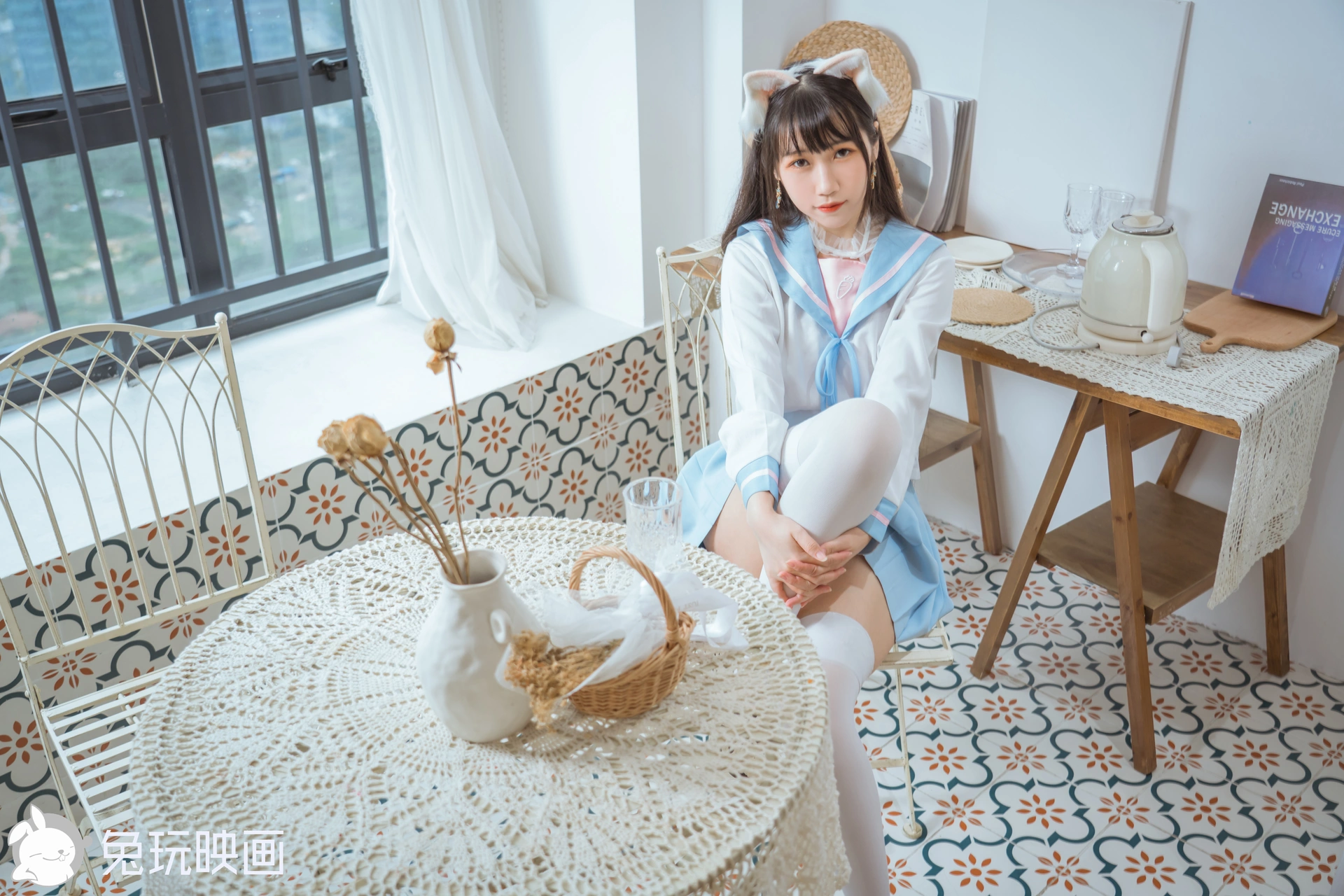 D63.002 兔玩映画 JK猫耳小姐姐 [47P-568MB]