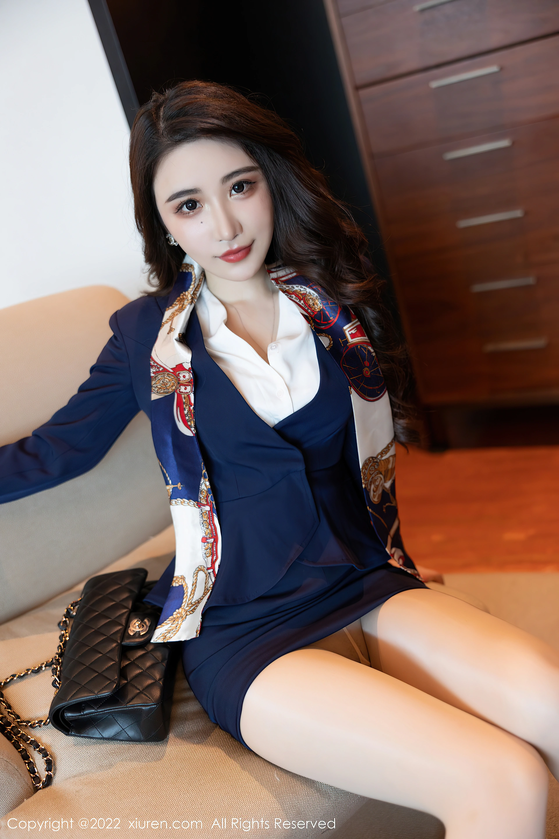 XiuRen秀人网 2022.02.16 No.4591 Cherry绯月樱 制服美腿[71+1P 646MB]
