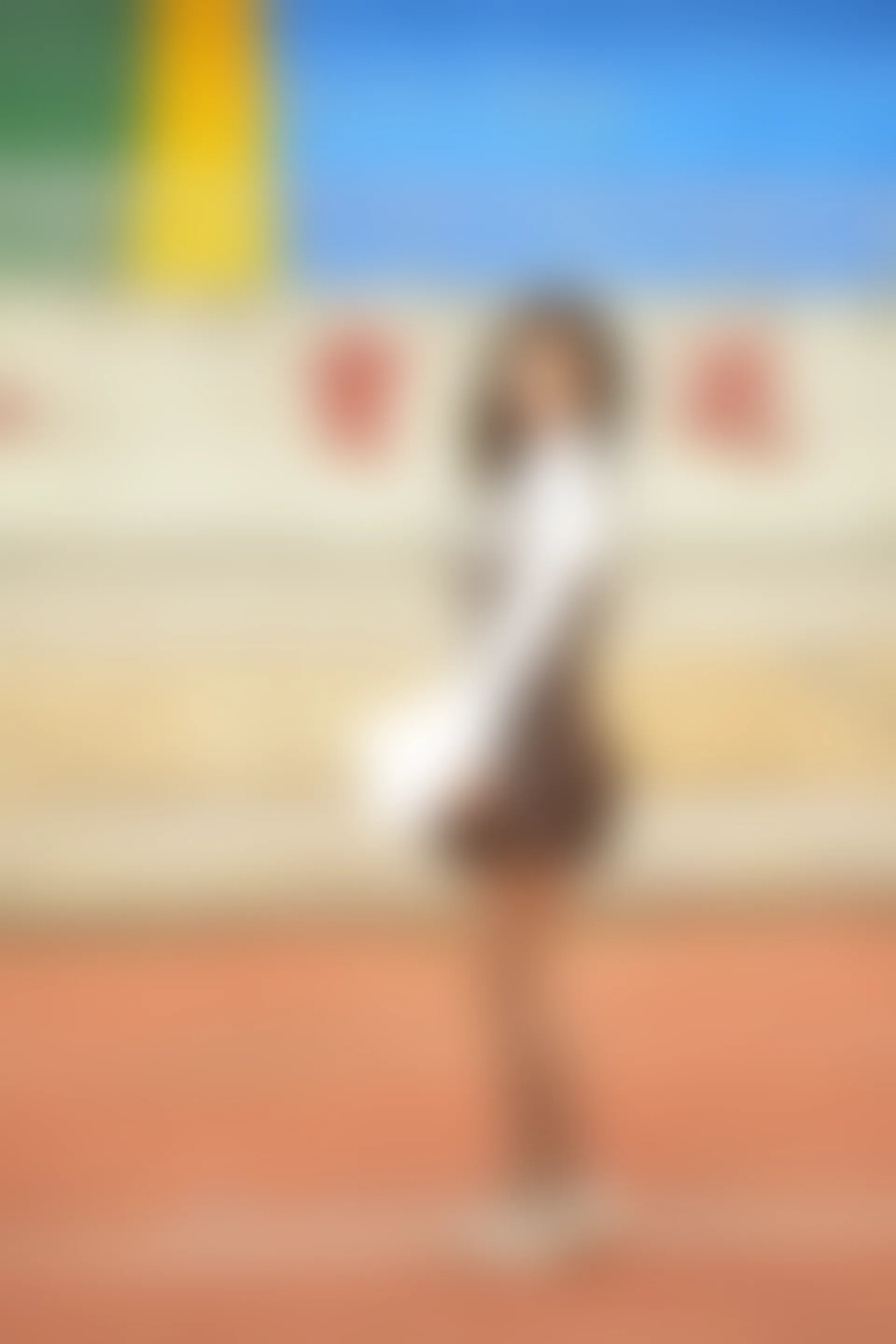 初夏女神 NO.087 点点 咖啡JK[140P+1V／3.32GB]