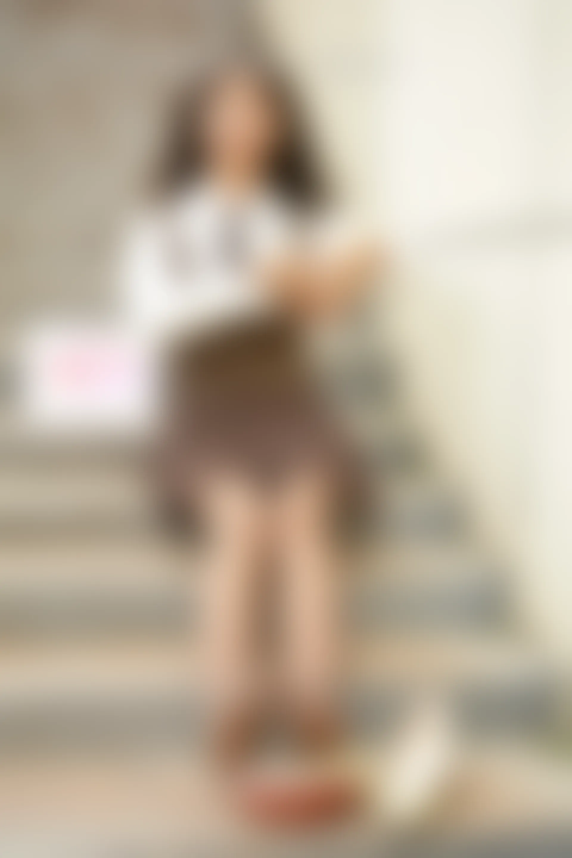 初夏女神 NO.087 点点 咖啡JK[140P+1V／3.32GB]