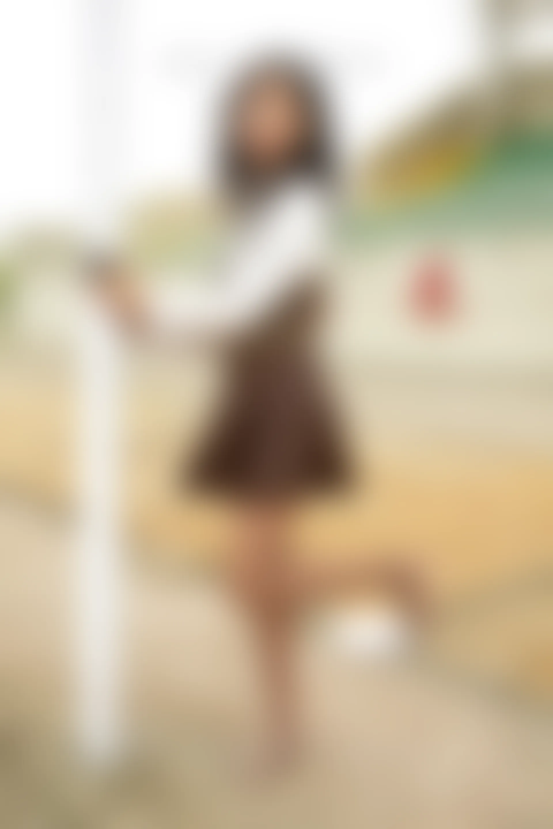 初夏女神 NO.087 点点 咖啡JK[140P+1V／3.32GB]