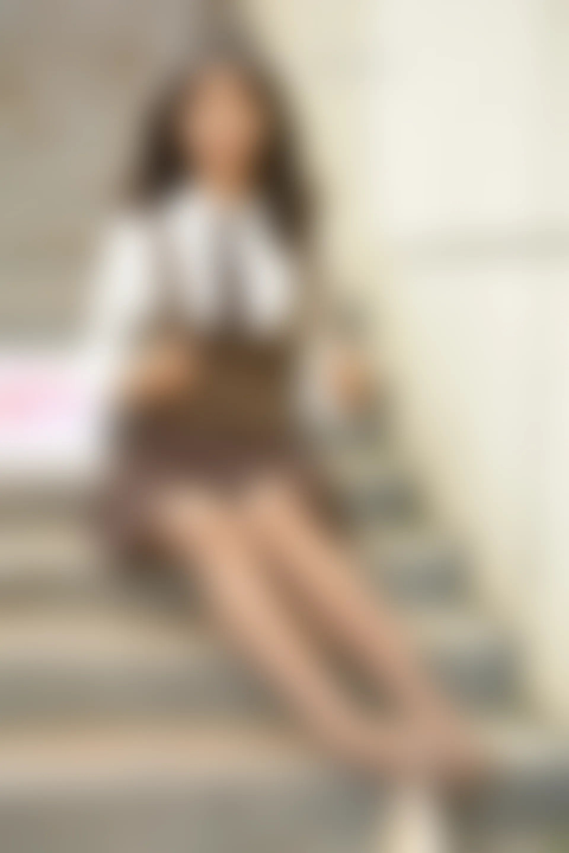 初夏女神 NO.087 点点 咖啡JK[140P+1V／3.32GB]
