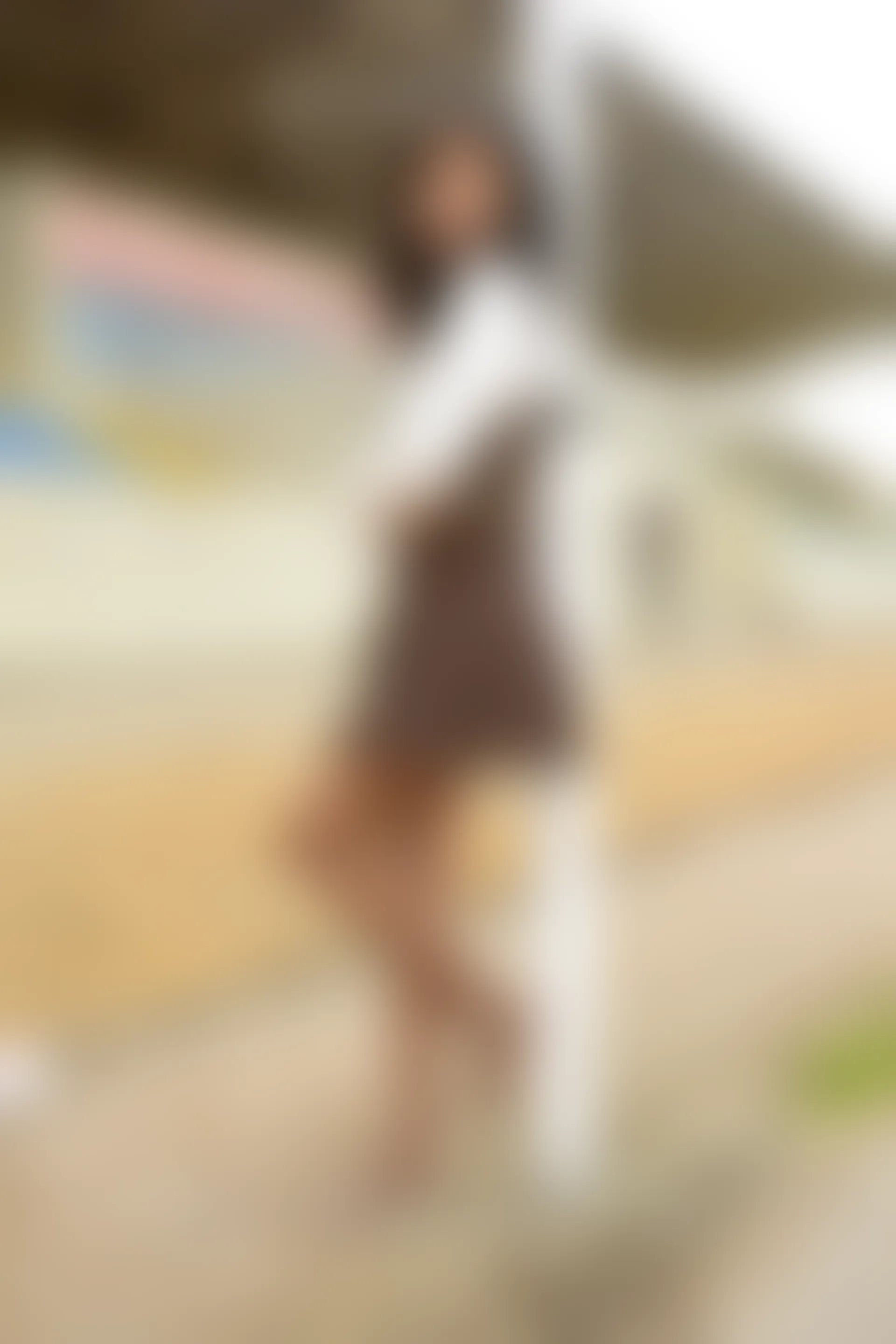 初夏女神 NO.087 点点 咖啡JK[140P+1V／3.32GB]