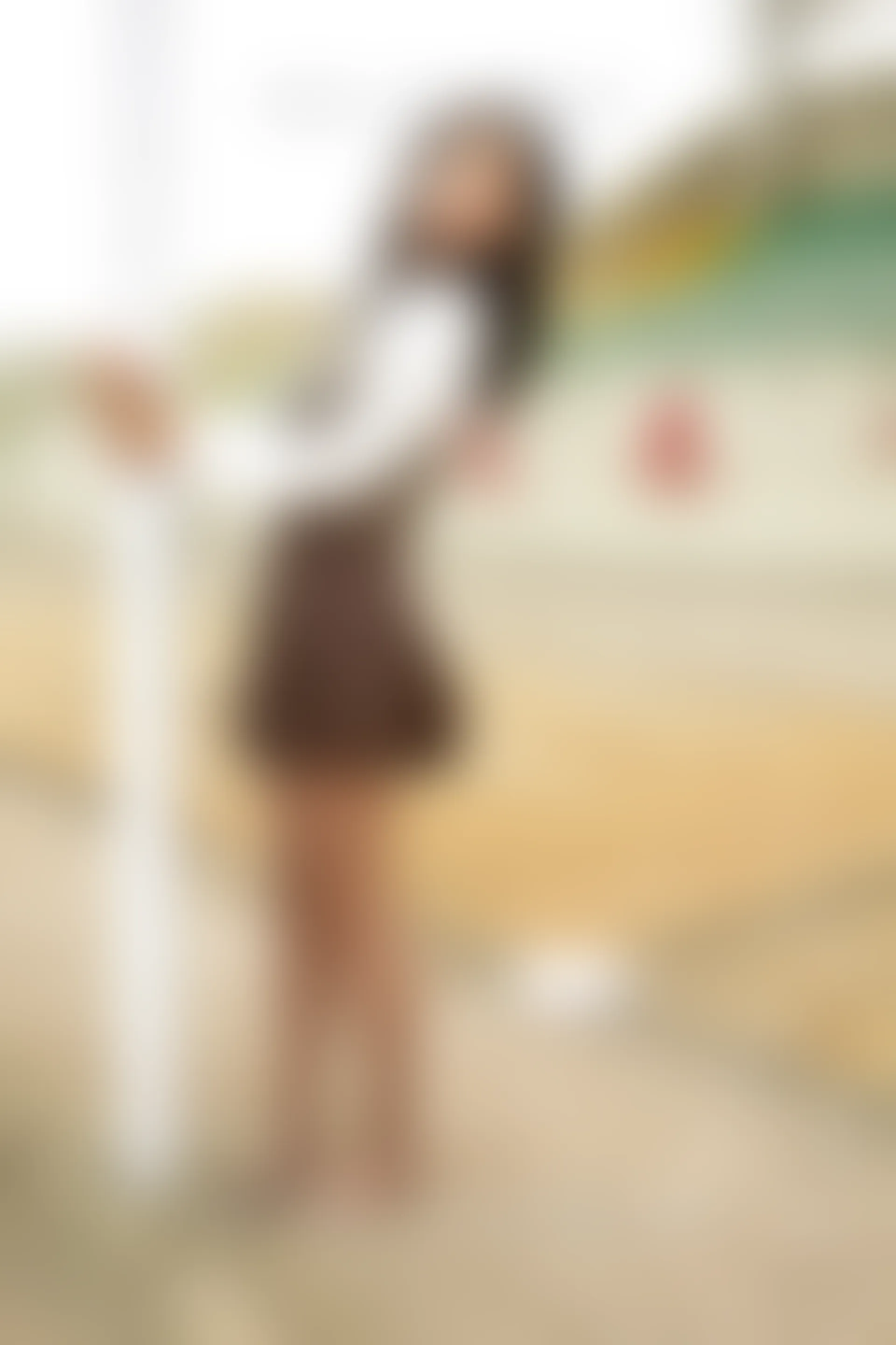 初夏女神 NO.087 点点 咖啡JK[140P+1V／3.32GB]