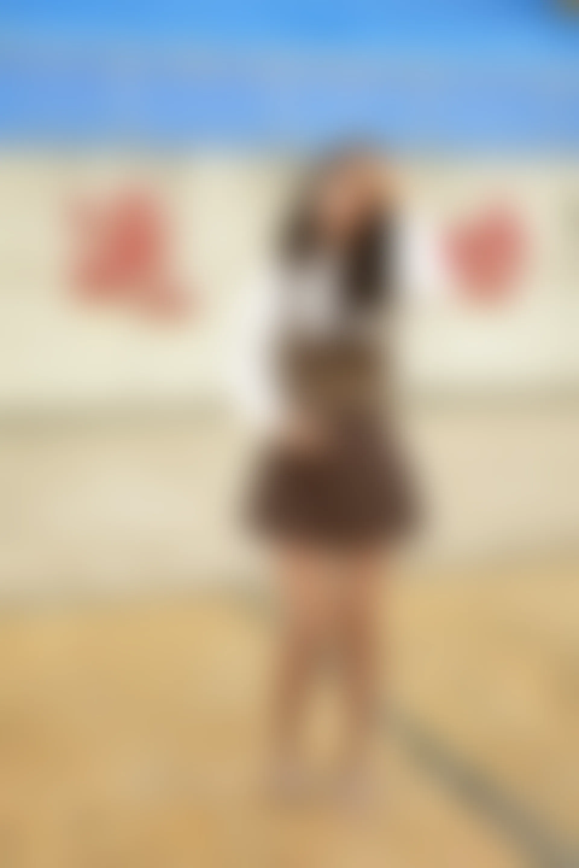 初夏女神 NO.087 点点 咖啡JK[140P+1V／3.32GB]