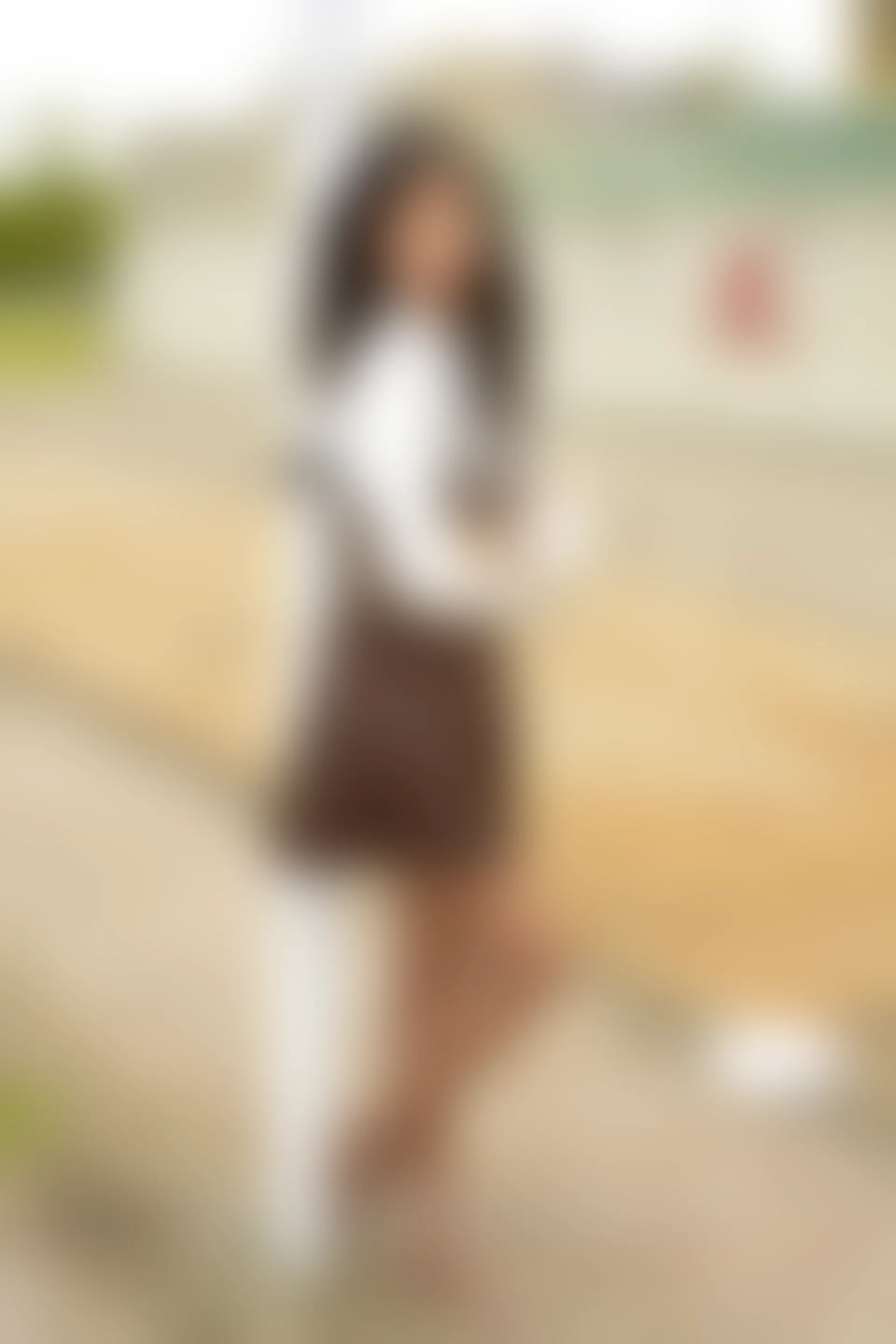 初夏女神 NO.087 点点 咖啡JK[140P+1V／3.32GB]