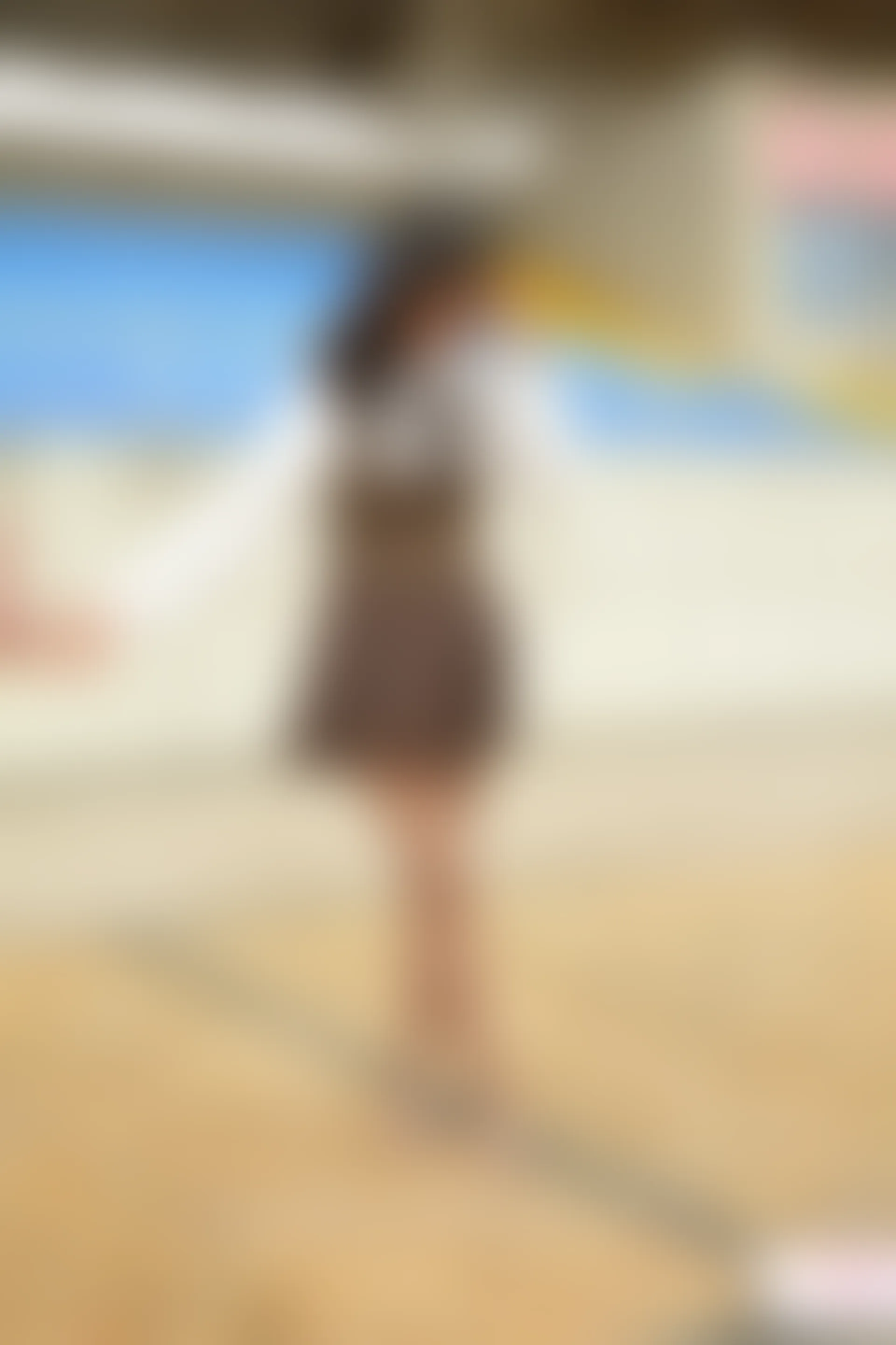 初夏女神 NO.087 点点 咖啡JK[140P+1V／3.32GB]