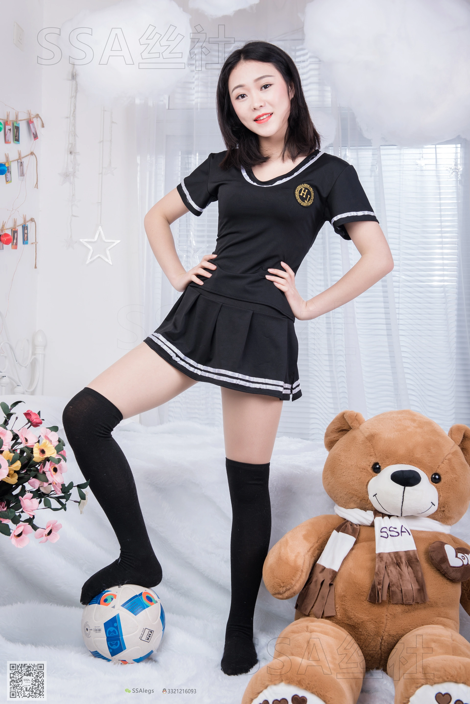 SSA丝社 超清写真 NO.078 云云 足球宝贝[128P-1.42GB]