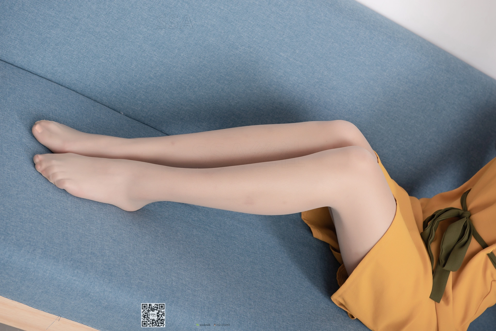 SSA丝社 超清写真 NO.165 小凉 黄色连衣裙肉丝首秀[99P-1.38GB]