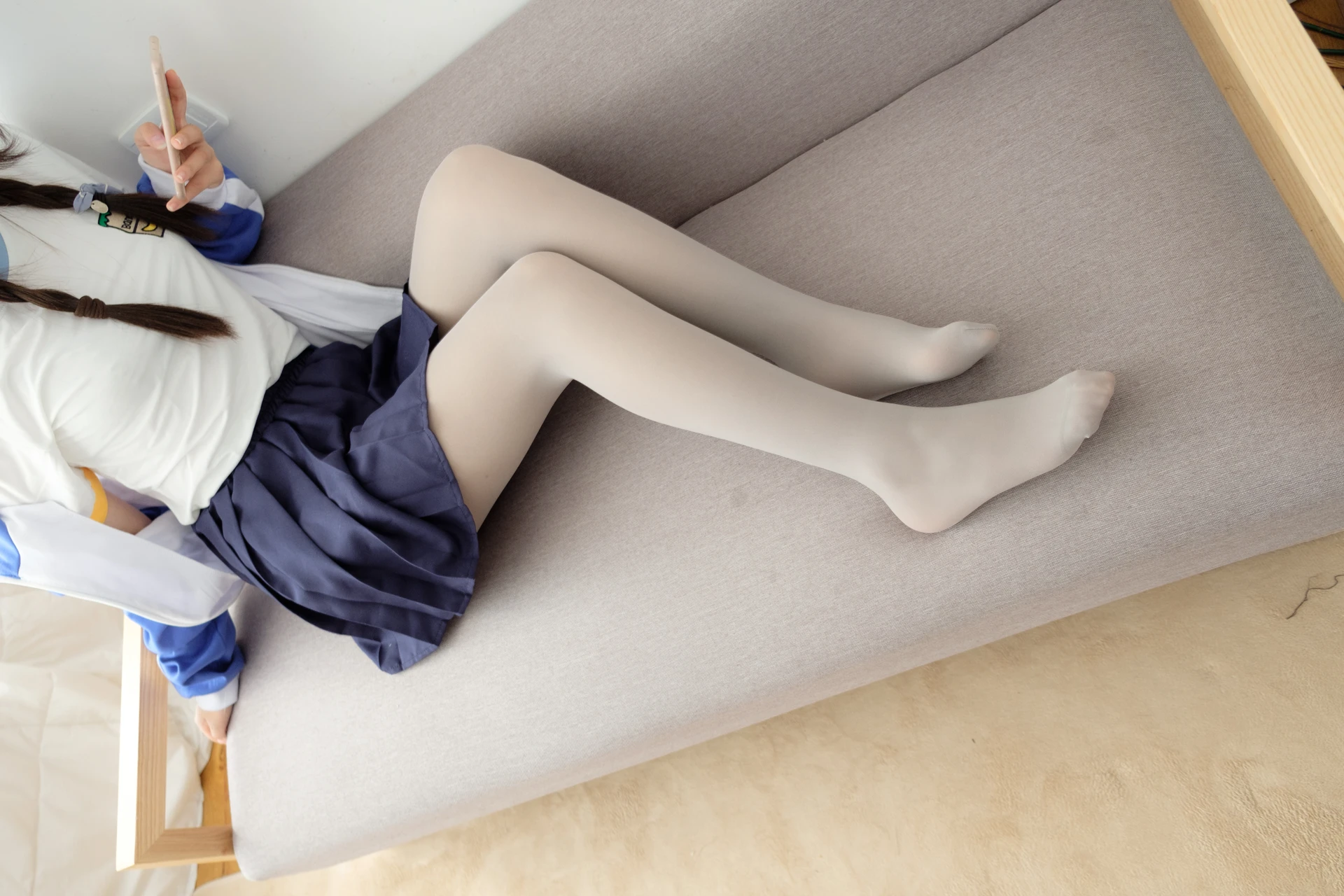 喵写真 VOL-015 [70P-502M]可爱, 喵写真, 学生装, 白丝, 美腿