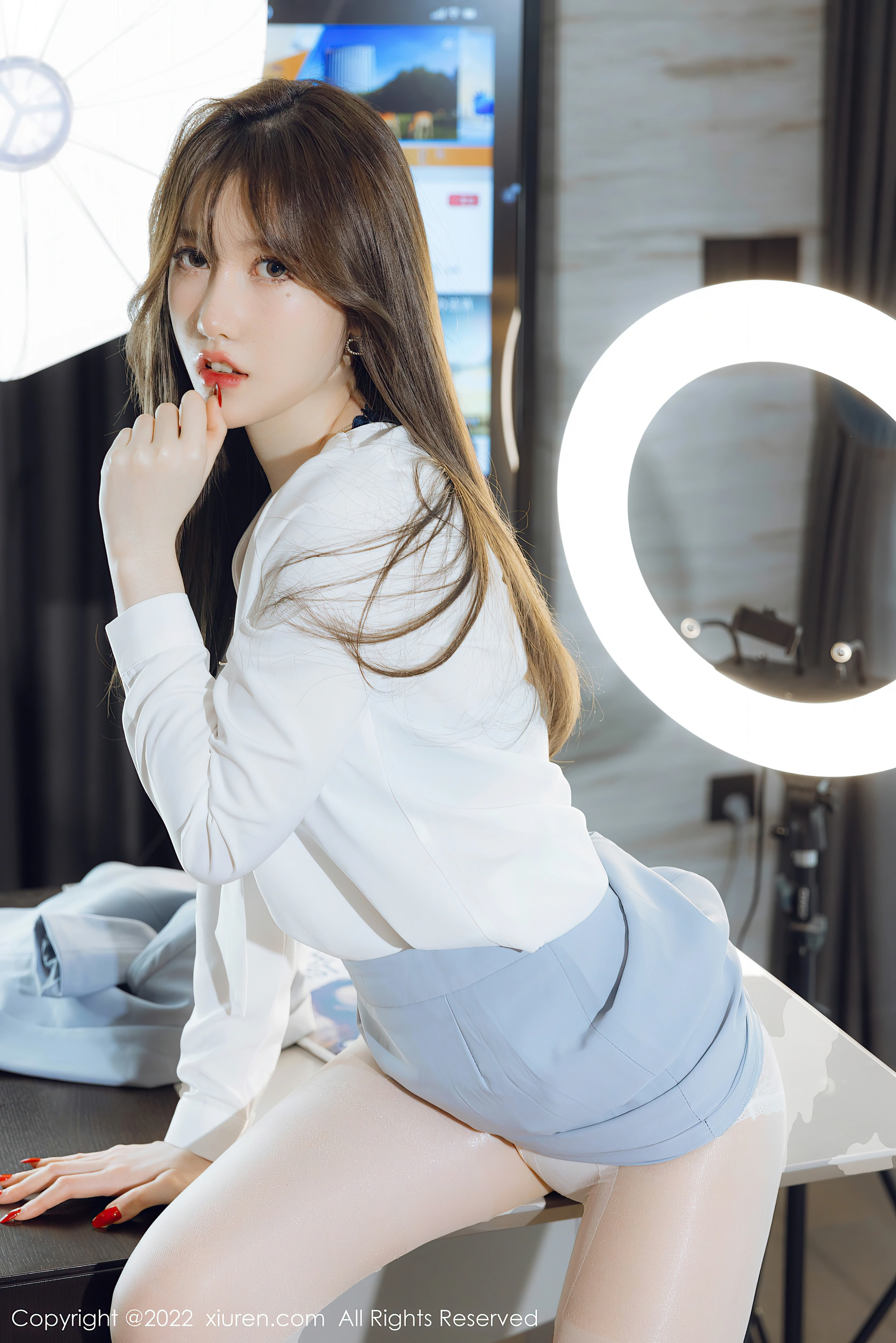 XiuRen秀人网 2022.03.02 No.4658 美桃酱 丝袜美臀[65+1P 591MB]