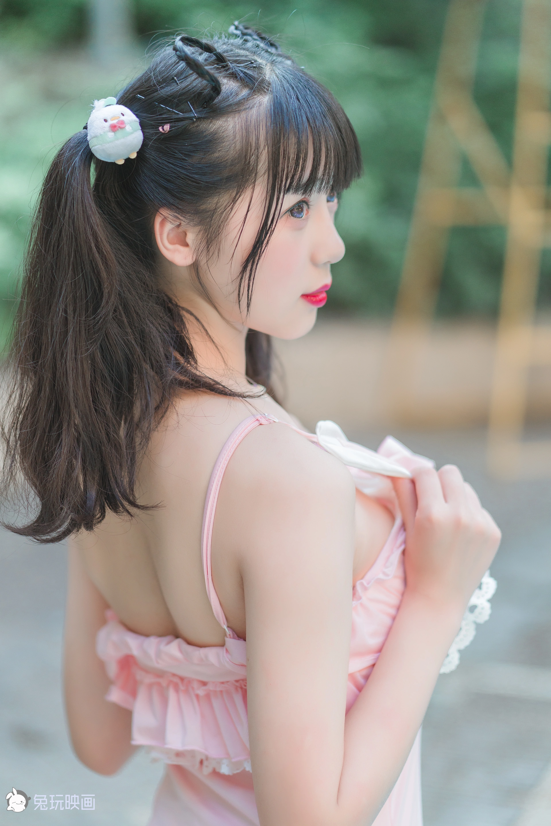 兔玩映画 夏日泳装 Vol.008 粉兔子 [41P-221MB]