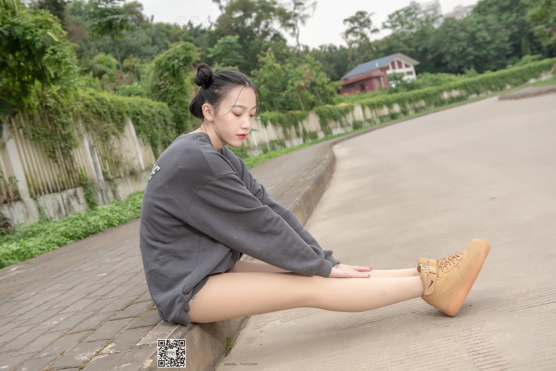 SSA丝社 超清写真 NO.125 大大 腿模大大的郊外踏青之旅[154P-2.25GB]