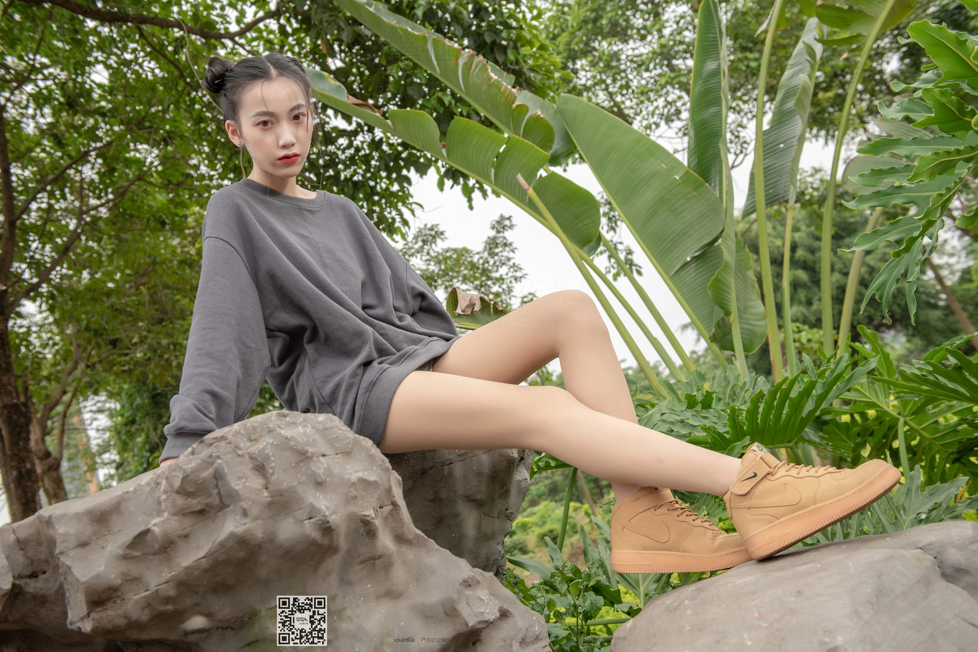 SSA丝社 超清写真 NO.125 大大 腿模大大的郊外踏青之旅[154P-2.25GB]