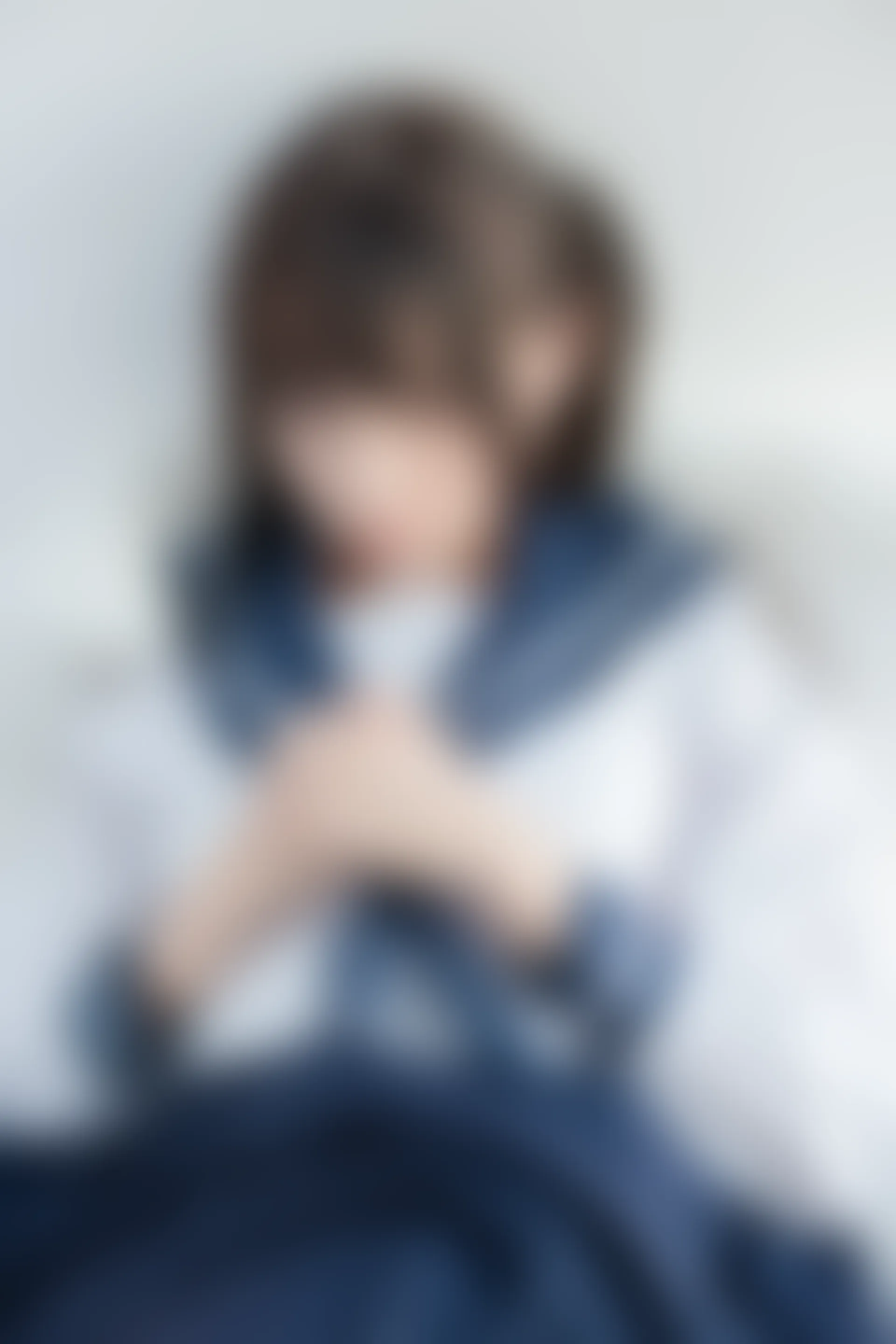 森萝财团 SSR-002 [75P-442M]Aika, 校服, 森萝财团, 白丝