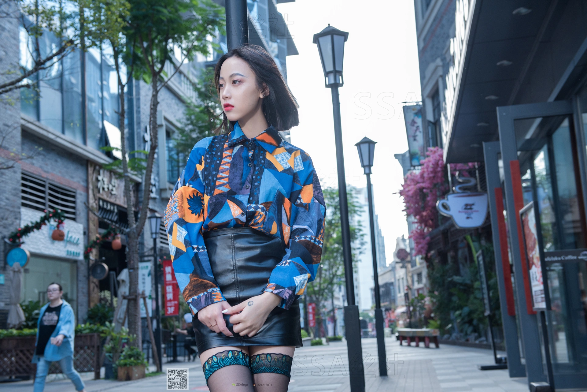 SSA丝社 超清写真 NO.051 大大 街边盛开的孔雀翎[107P-2.13GB]