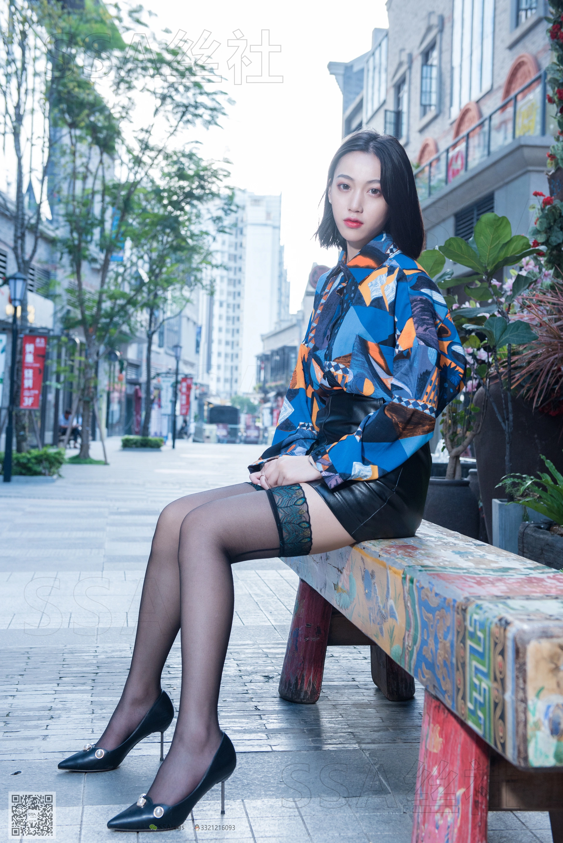 SSA丝社 超清写真 NO.051 大大 街边盛开的孔雀翎[107P-2.13GB]