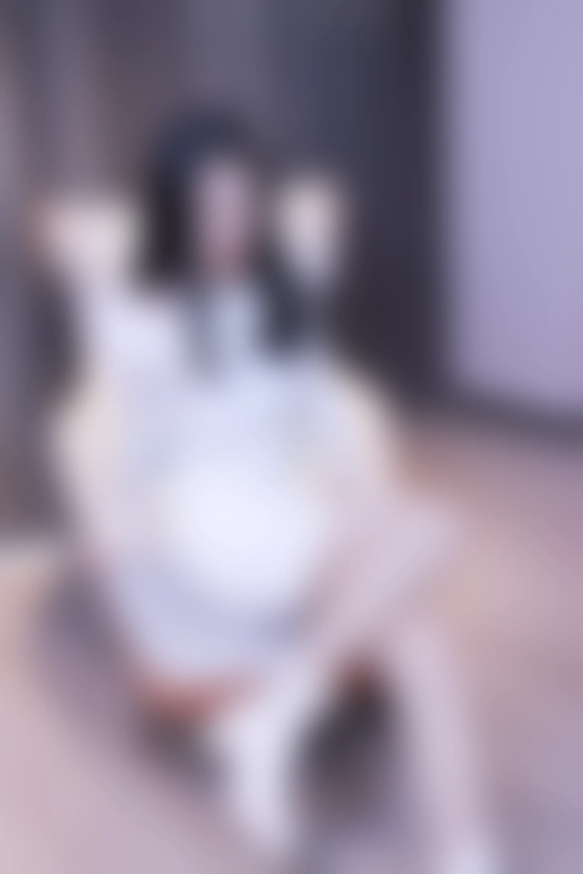 初夏女神 NO.010 依依 2022款白色毛领连衣裙搭白色短靴[147P+1V／5.55GB]