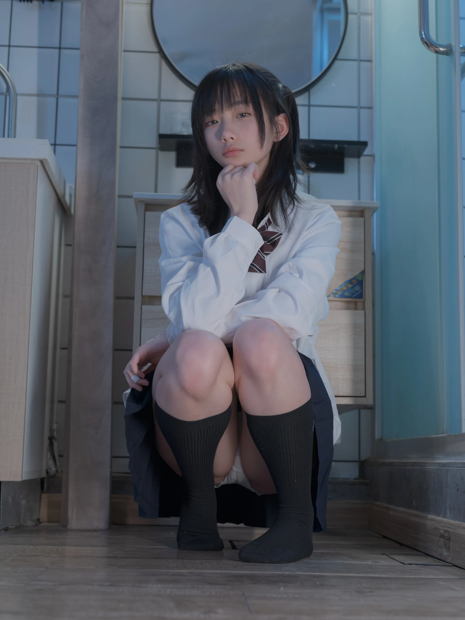 少女秩序 ACE-1 千澄「初公開」双马尾JK制服 [68P-499MB]JK制服, 内衣, 千澄, 双马尾, 少女秩序, 睡衣, 美腿, 美足