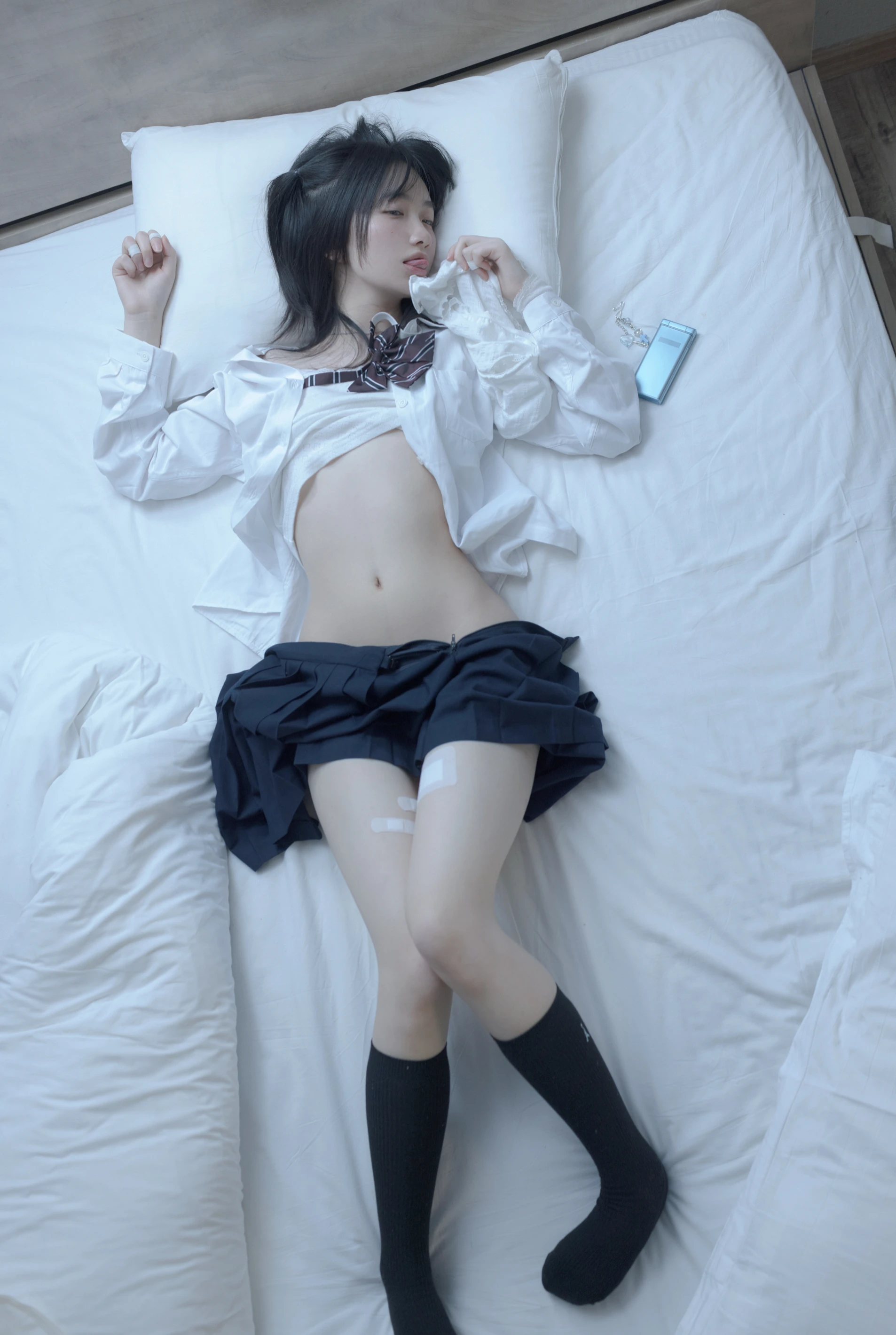 少女秩序 ACE-1 千澄「初公開」双马尾JK制服 [68P-499MB]JK制服, 内衣, 千澄, 双马尾, 少女秩序, 睡衣, 美腿, 美足