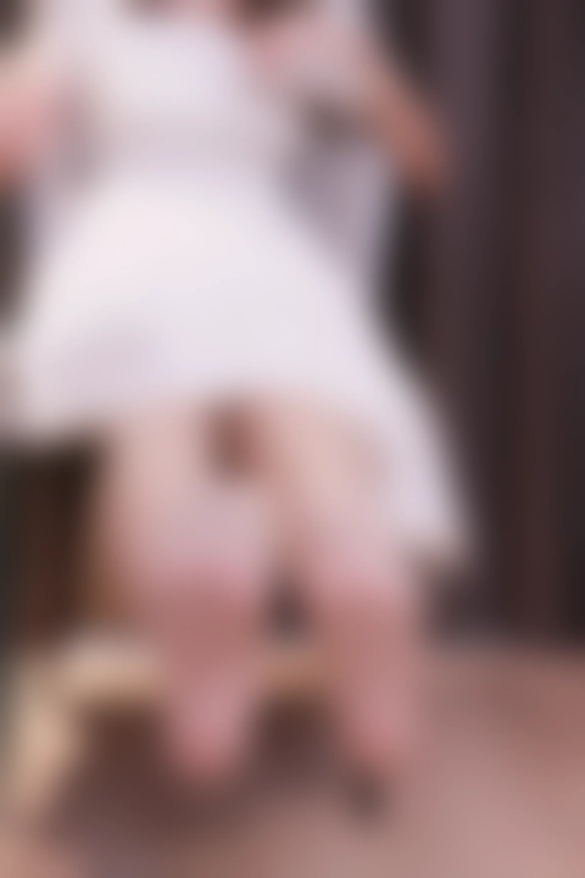 初夏女神 NO.015 依依~白色M码秋季连衣裙搭高跟鞋[137P-1V-4.17G]