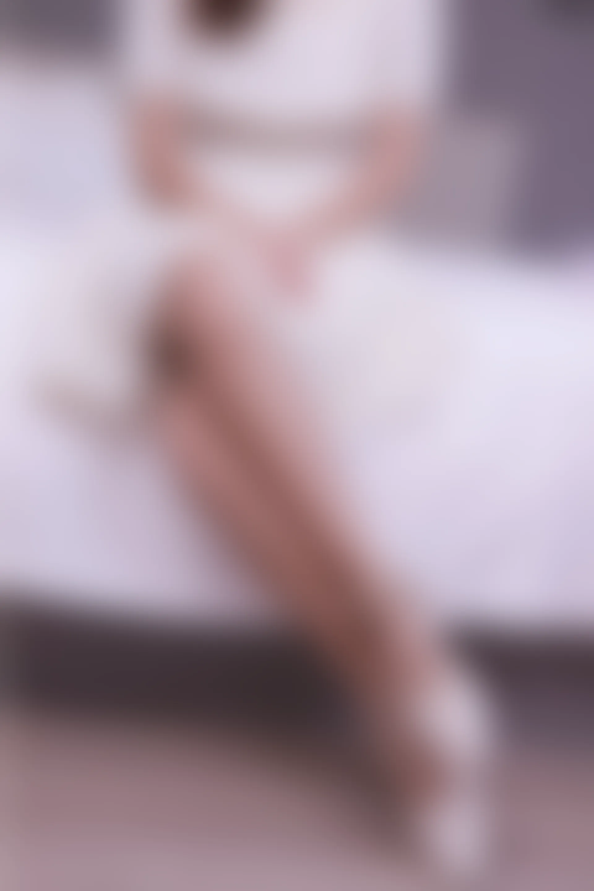 初夏女神 NO.015 依依~白色M码秋季连衣裙搭高跟鞋[137P-1V-4.17G]