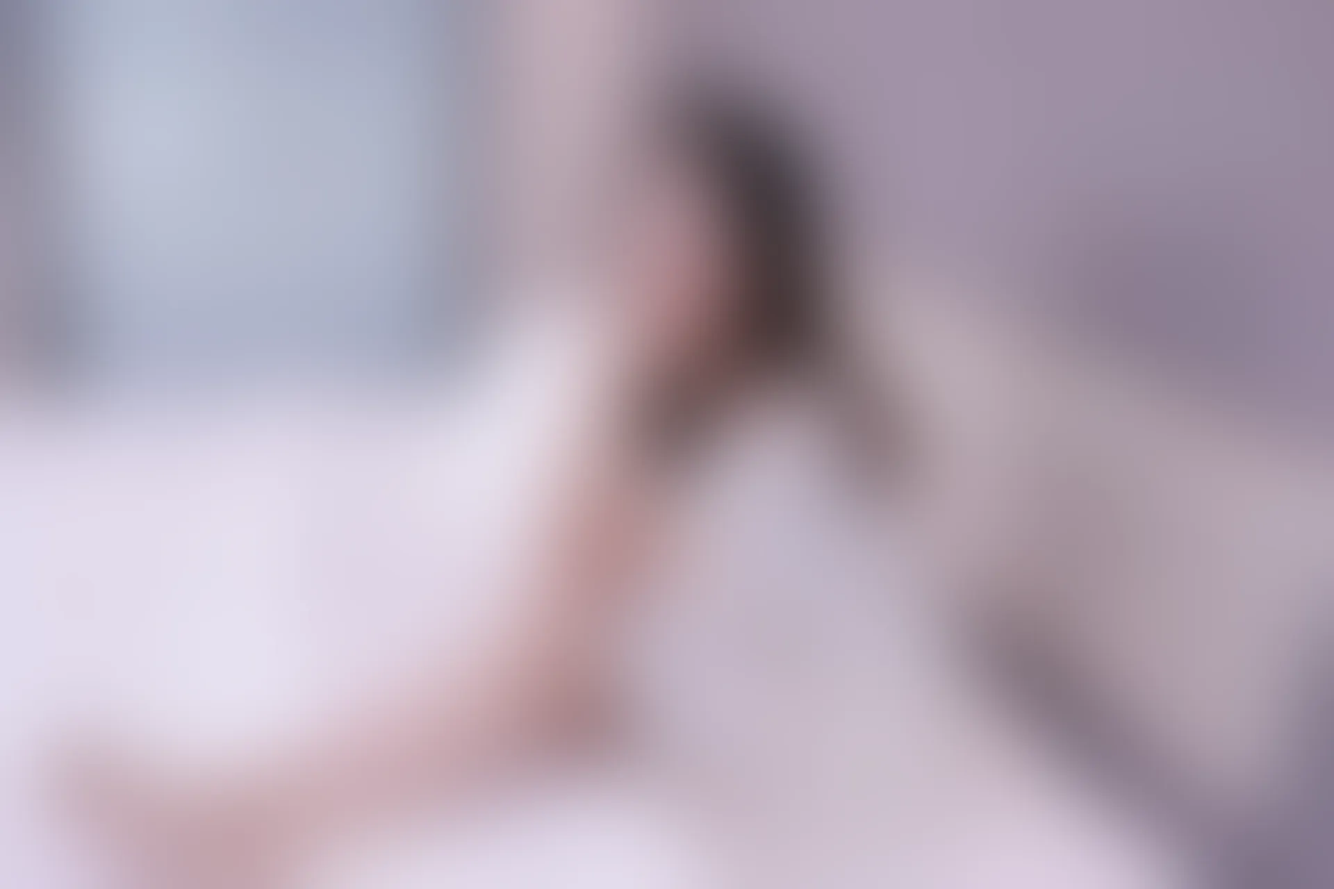初夏女神 NO.015 依依~白色M码秋季连衣裙搭高跟鞋[137P-1V-4.17G]
