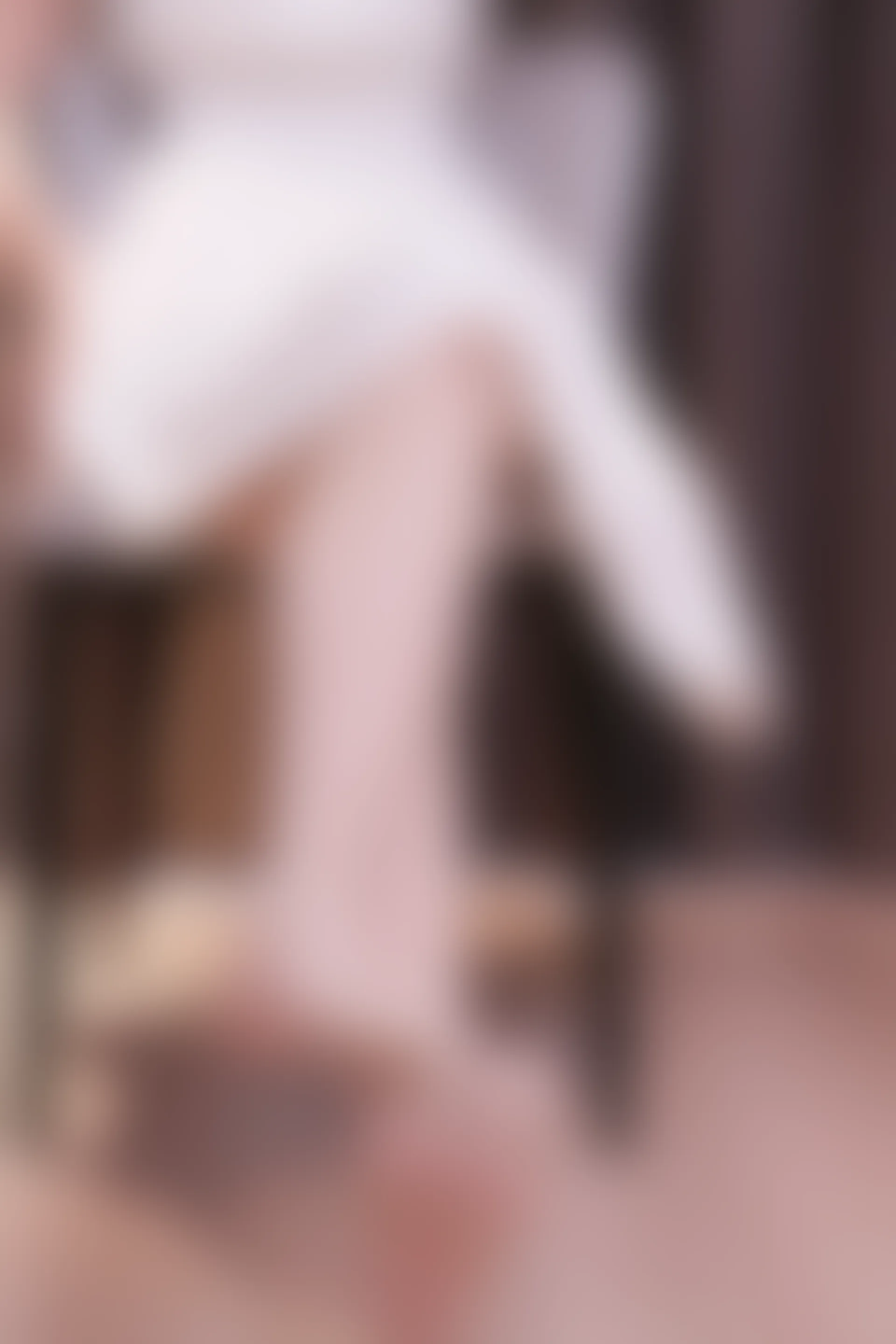 初夏女神 NO.015 依依~白色M码秋季连衣裙搭高跟鞋[137P-1V-4.17G]