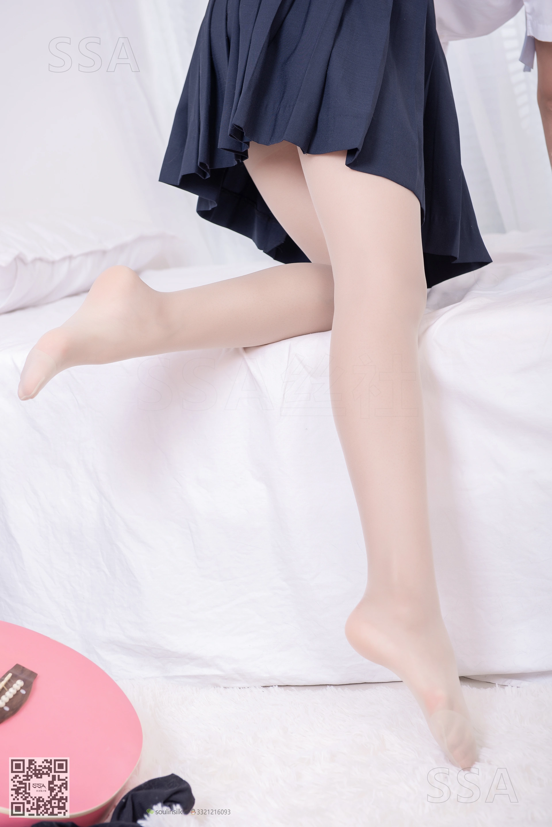 SSA丝社 超清写真 NO.181 小佩 酒窝少女JK制服肉丝黑袜穿搭示范[135P-1.44GB]