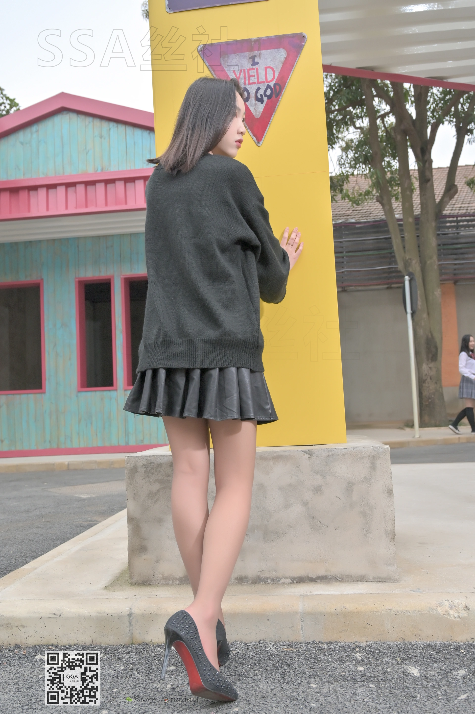 SSA丝社 超清写真 NO.095 大大 腿模大大街拍[133P-1.68GB]
