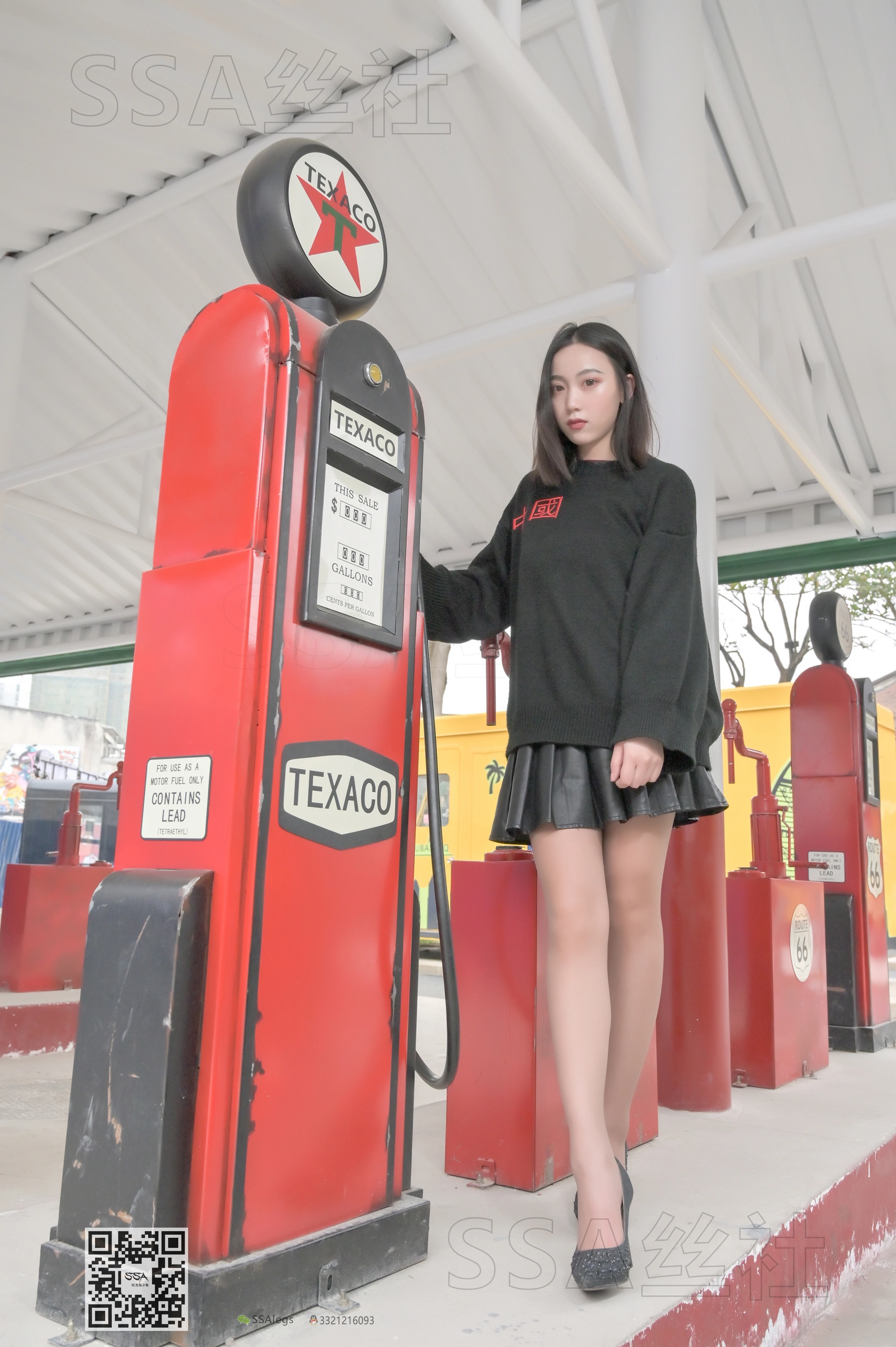 SSA丝社 超清写真 NO.095 大大 腿模大大街拍[133P-1.68GB]
