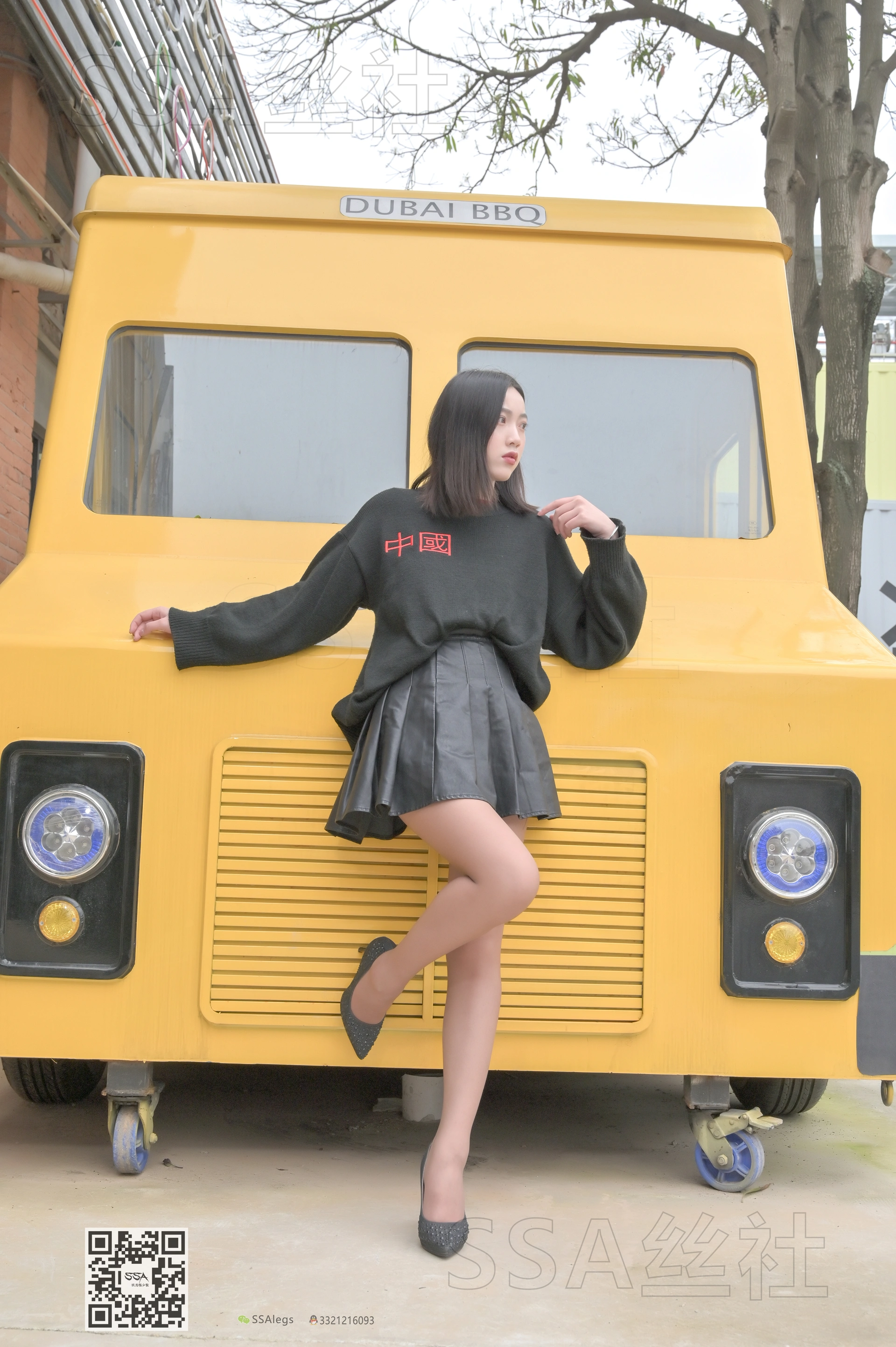 SSA丝社 超清写真 NO.095 大大 腿模大大街拍[133P-1.68GB]