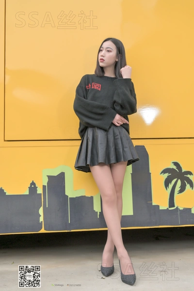 SSA丝社 超清写真 NO.095 大大 腿模大大街拍[133P-1.68GB]