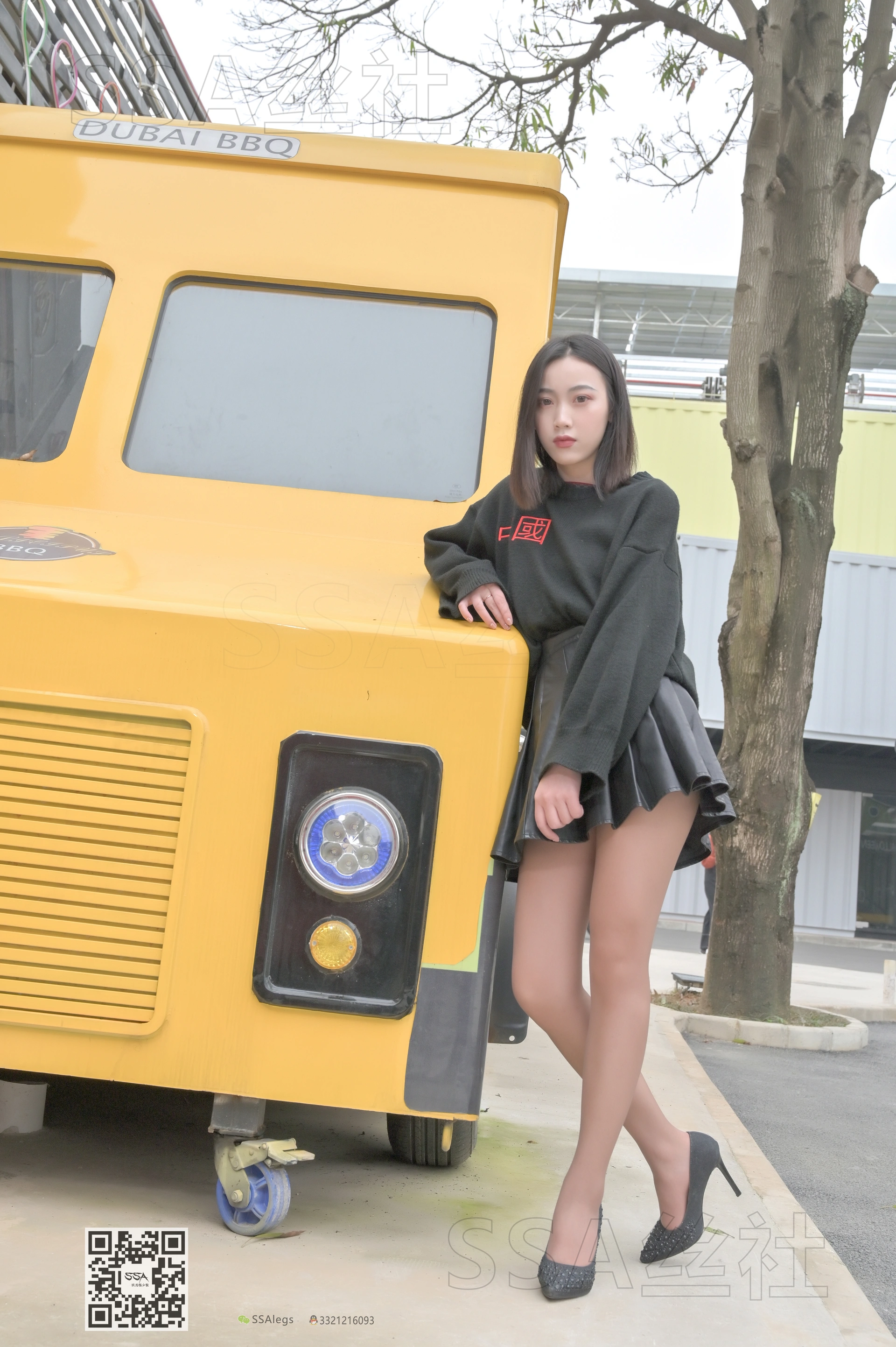 SSA丝社 超清写真 NO.095 大大 腿模大大街拍[133P-1.68GB]