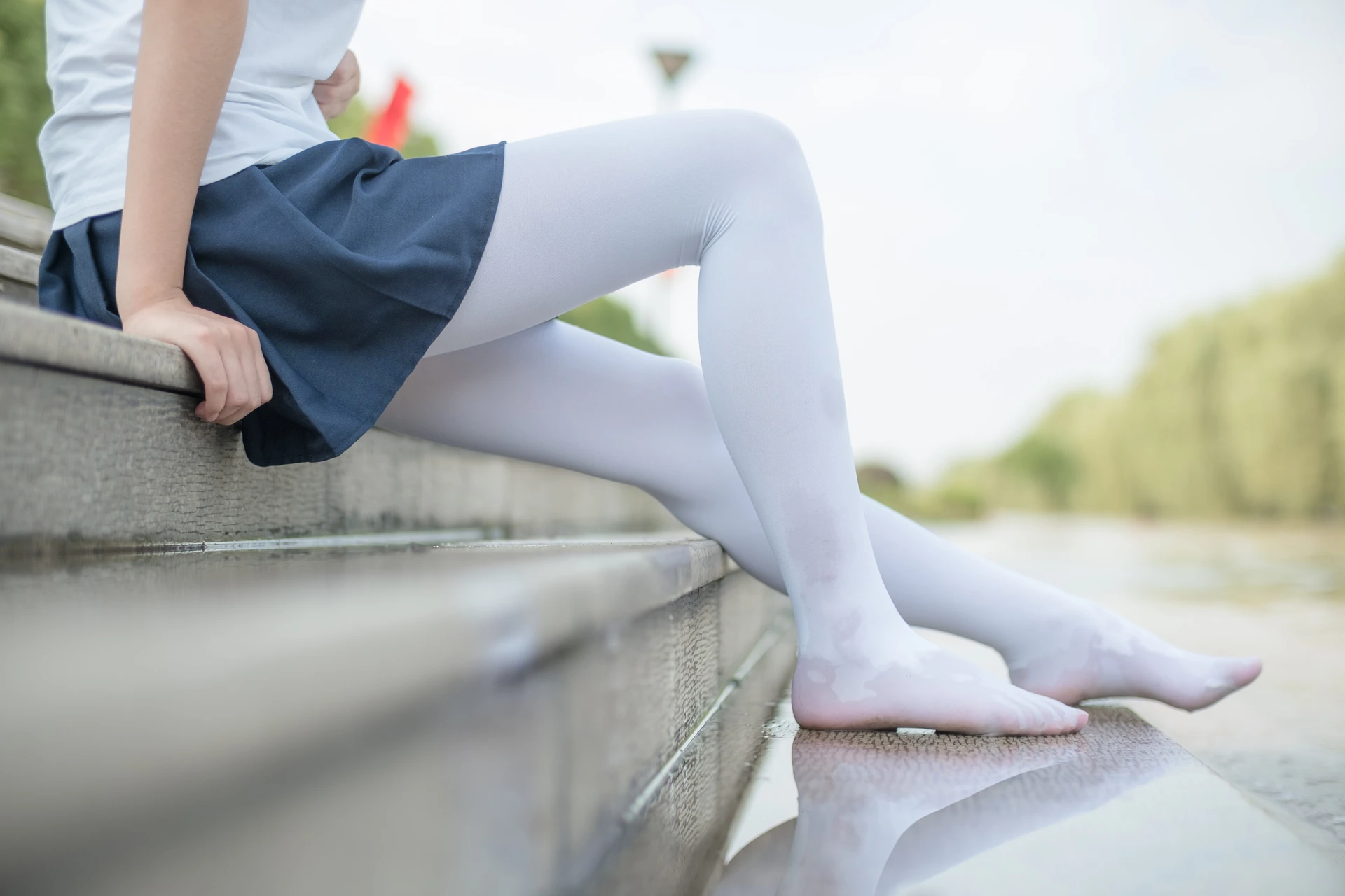 森萝财团 BETA-001 [91P-153M]校服, 白丝, 美腿