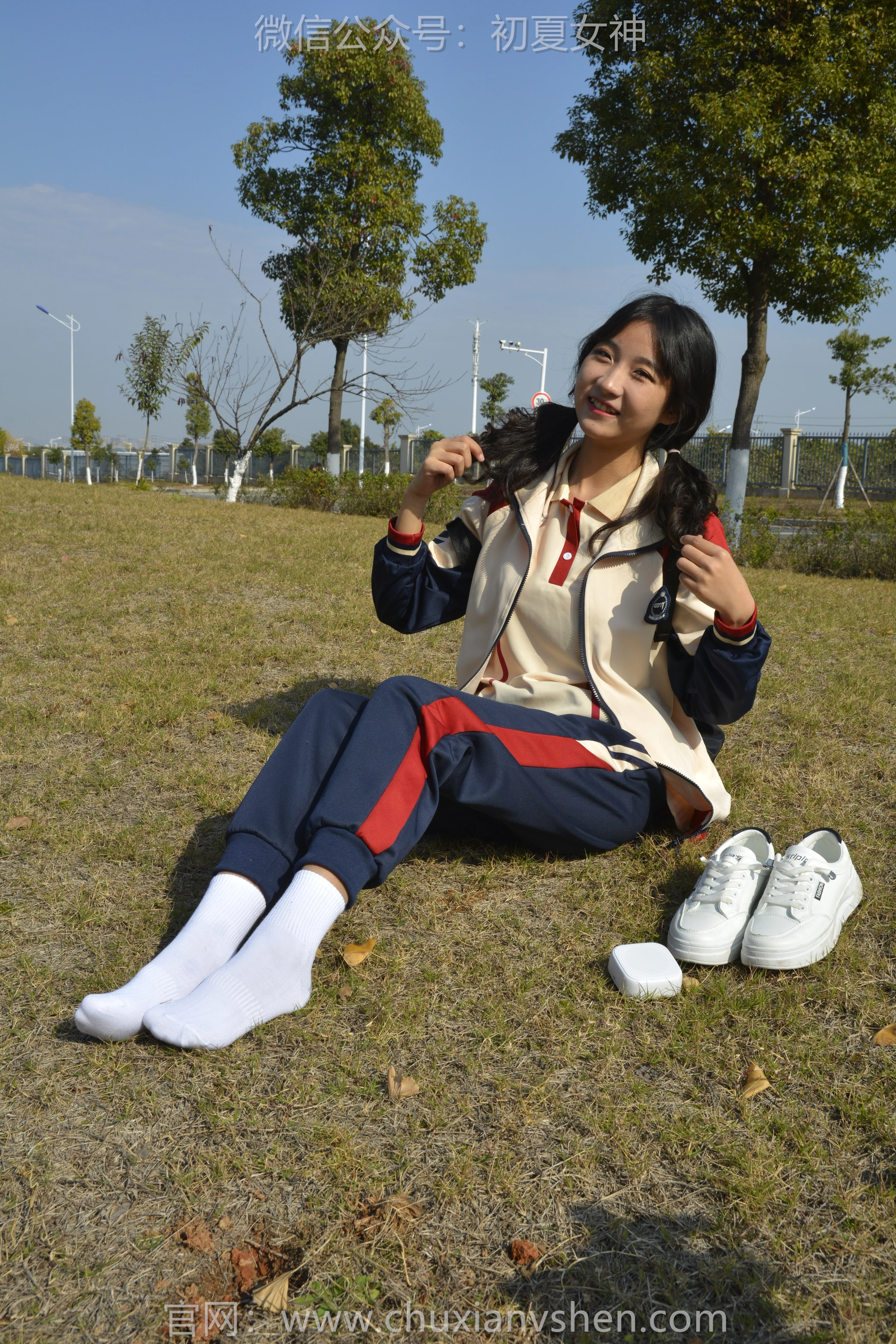 初夏女神 NO.116 点点 英伦风校服[140P+1V／3.50GB]