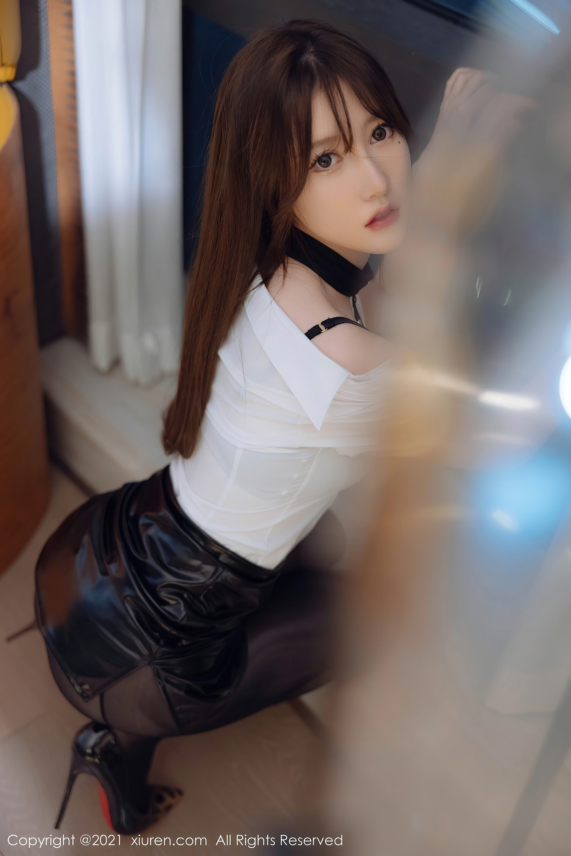 XiuRen秀人网 2021.12.28 No.4395 美桃酱 黑丝清纯[51+1P 517MB]
