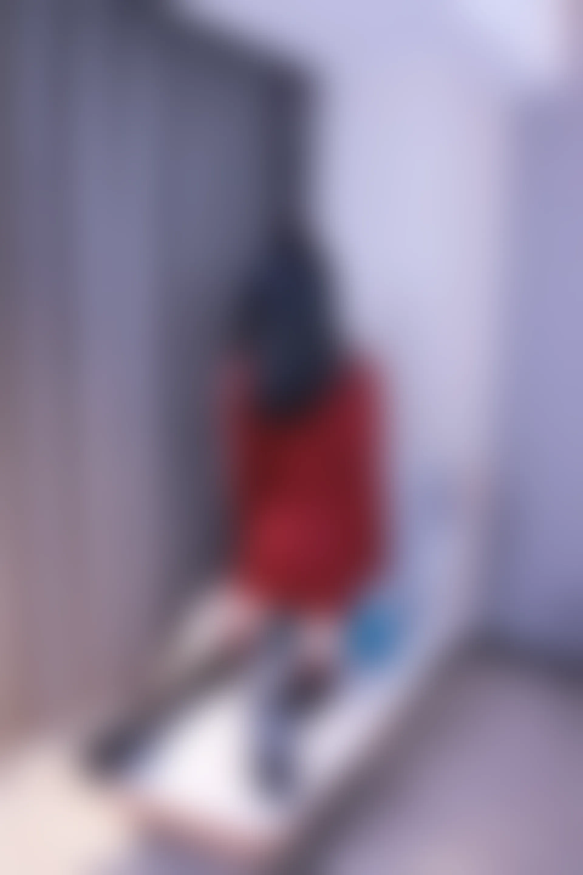 初夏女神 NO.006 依依 M码酒红连衣裙搭黑色长靴[140P+1V／6.76GB]